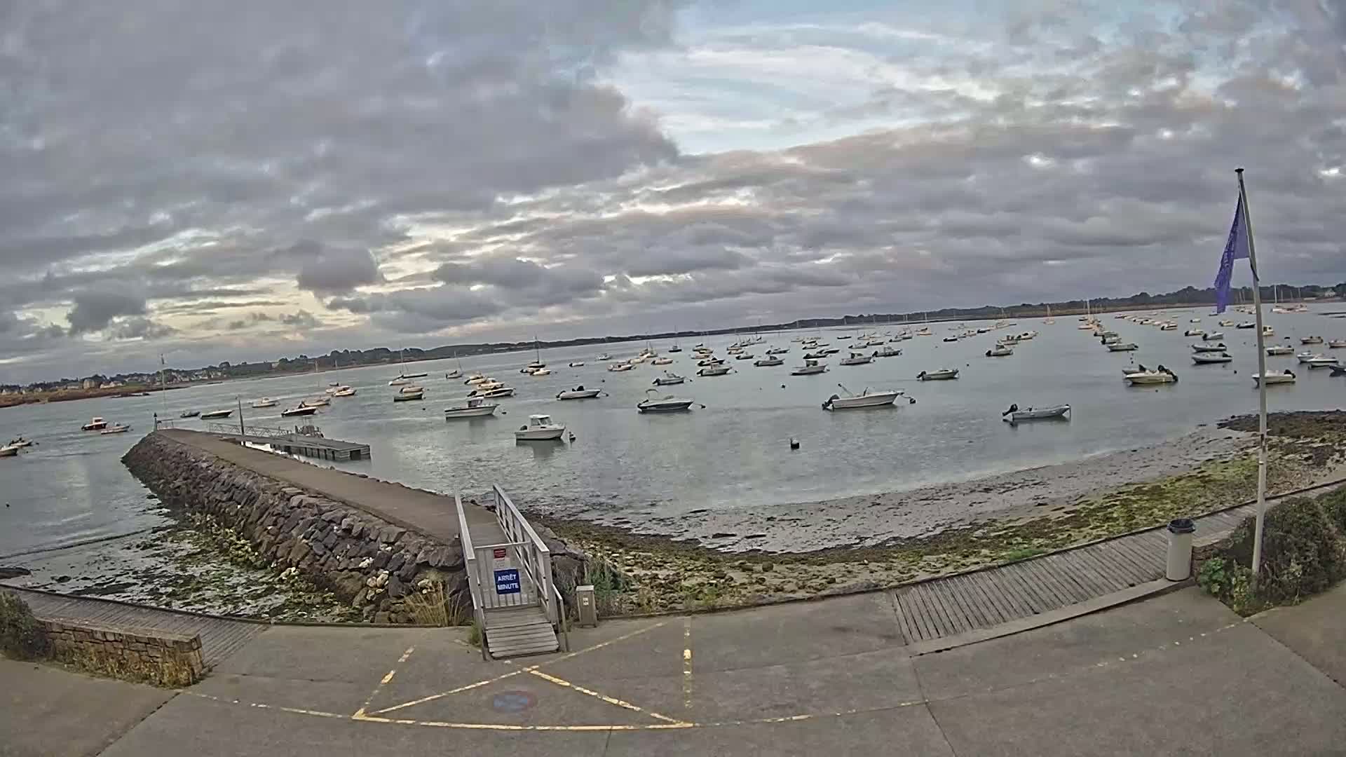 Mesquer, Merquel Coast Live Cam - Saint-Nazaire, Loire-Atlantique, Pays de la Loire, France