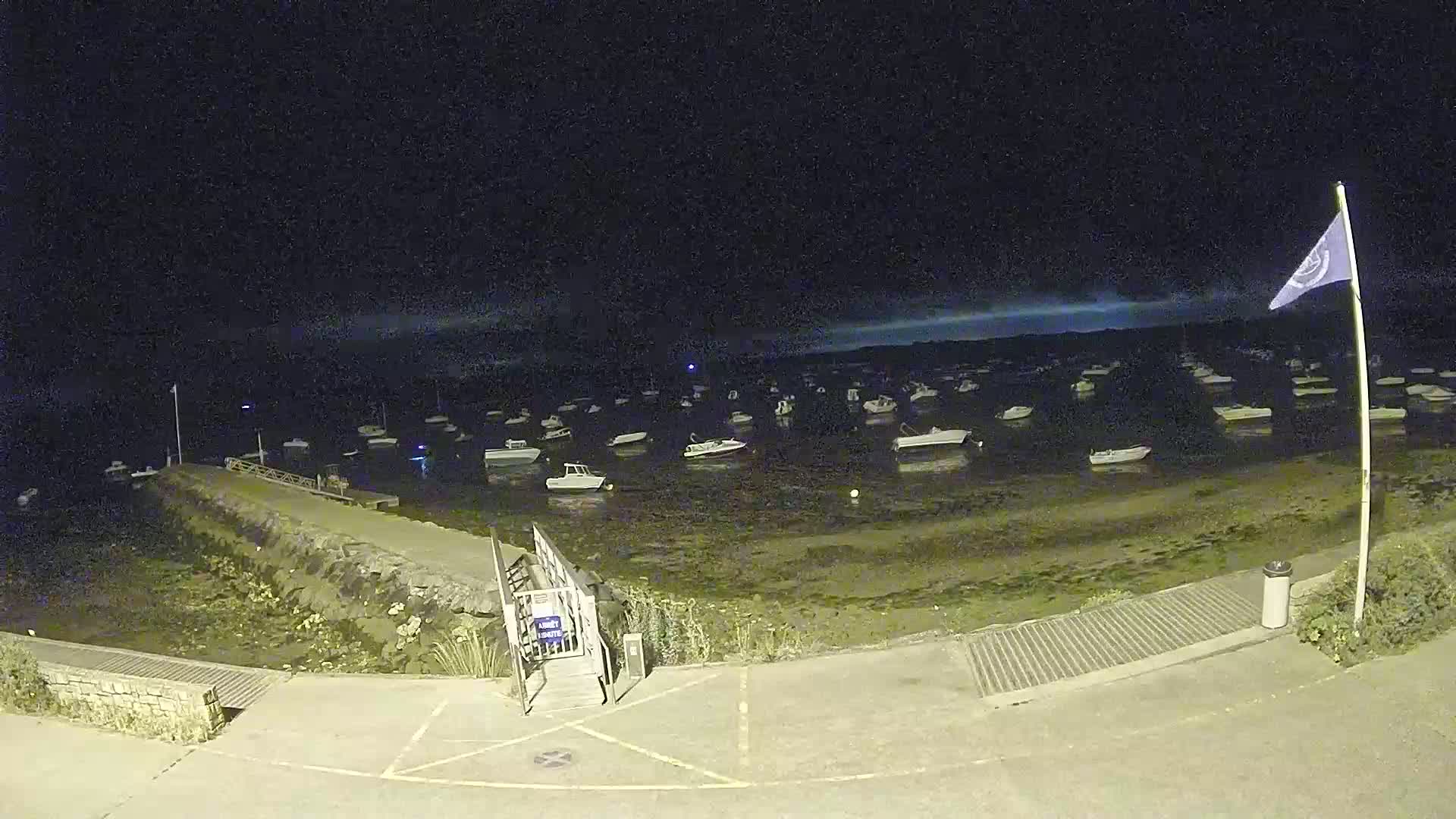 Mesquer, Merquel Coast Live Cam - Saint-Nazaire, Loire-Atlantique, Pays de la Loire, France
