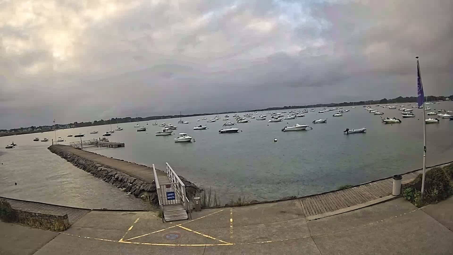 Mesquer, Merquel Coast Live Cam - Saint-Nazaire, Loire-Atlantique, Pays de la Loire, France