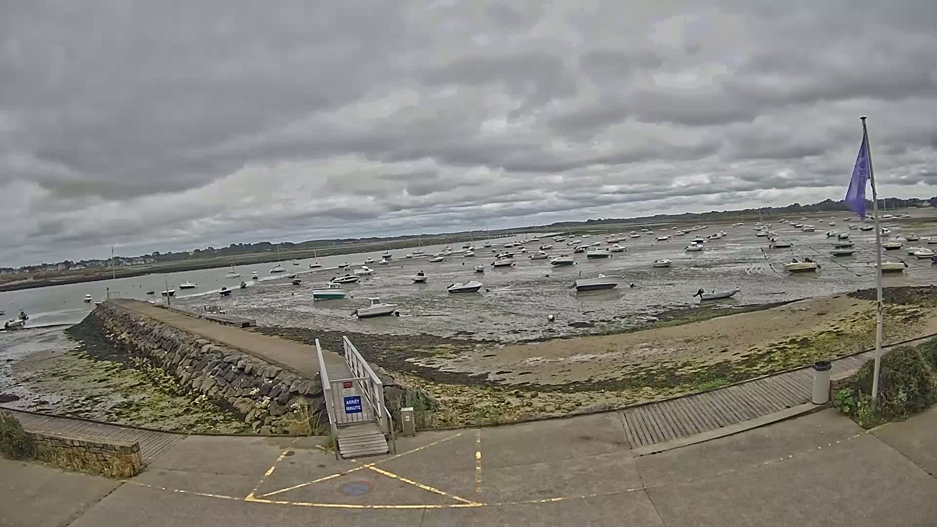 Mesquer, Merquel Coast Live Cam - Saint-Nazaire, Loire-Atlantique, Pays de la Loire, France