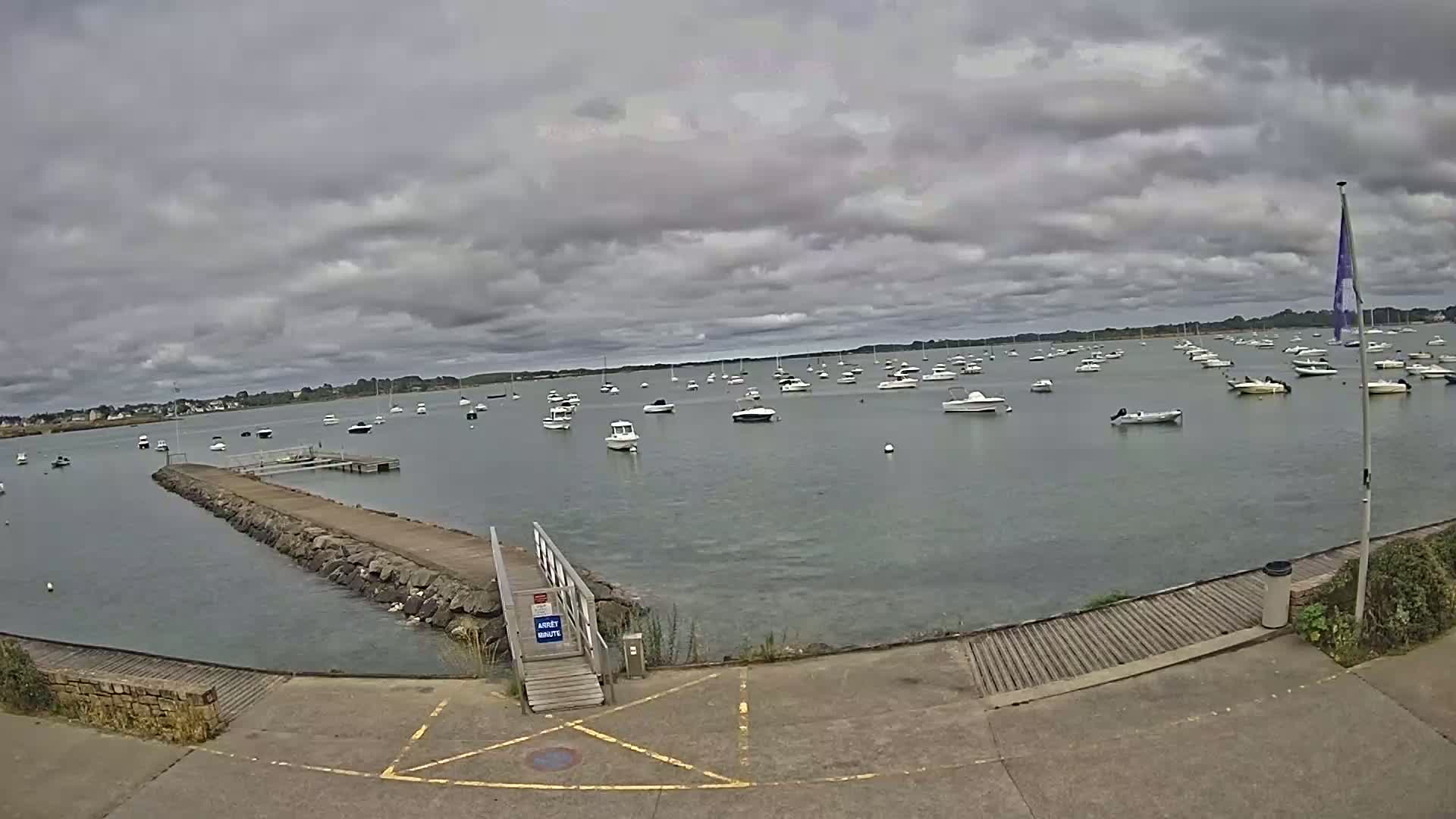 Mesquer, Merquel Coast Live Cam - Saint-Nazaire, Loire-Atlantique, Pays de la Loire, France
