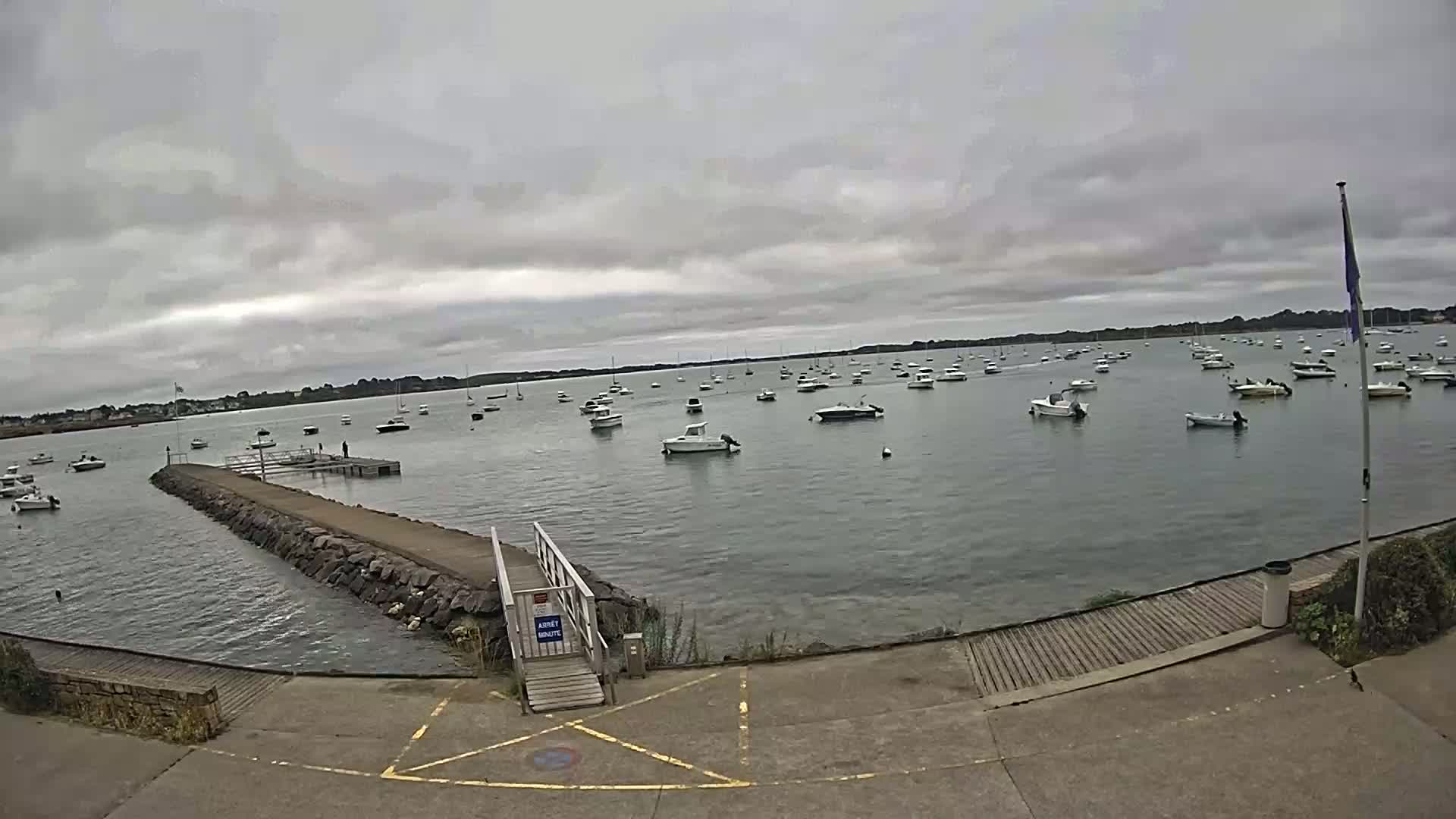 Mesquer, Merquel Coast Live Cam - Saint-Nazaire, Loire-Atlantique, Pays de la Loire, France