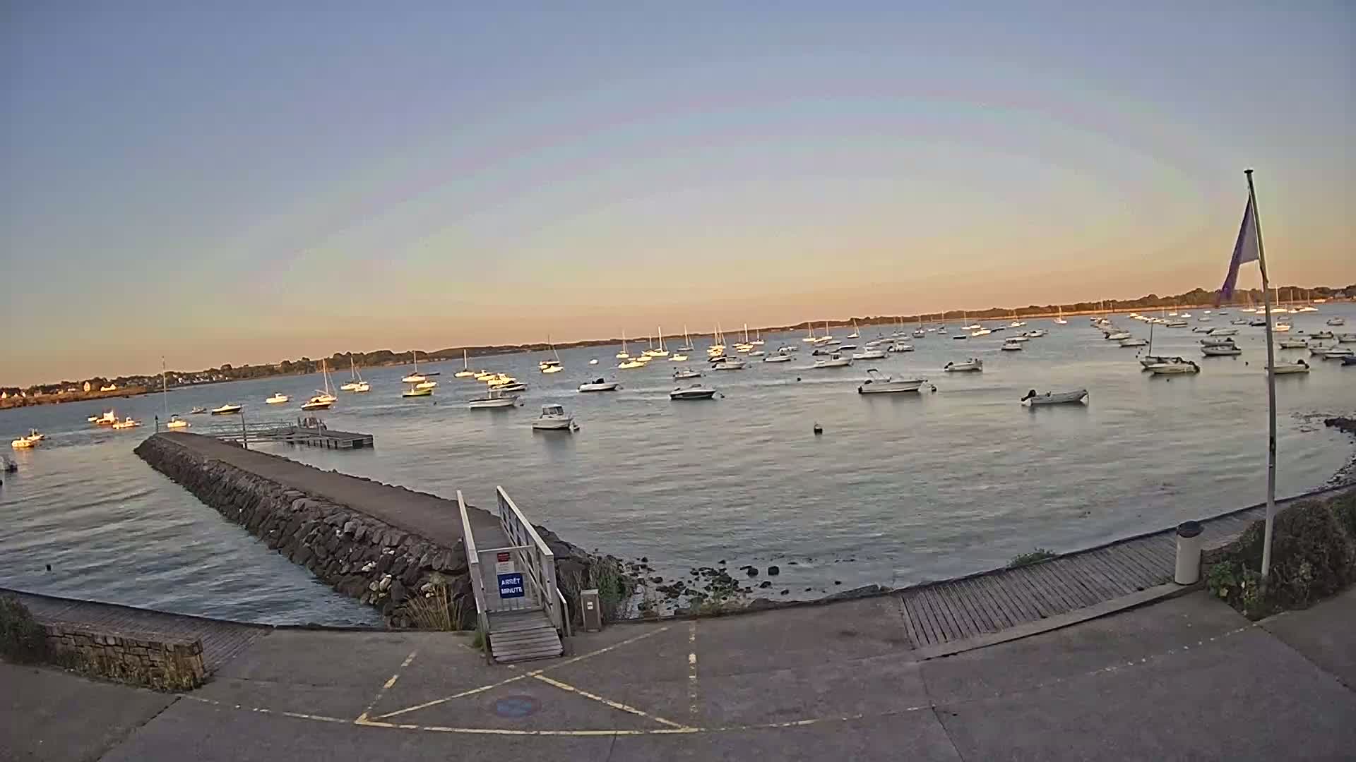 Mesquer, Merquel Coast Live Cam - Saint-Nazaire, Loire-Atlantique, Pays de la Loire, France