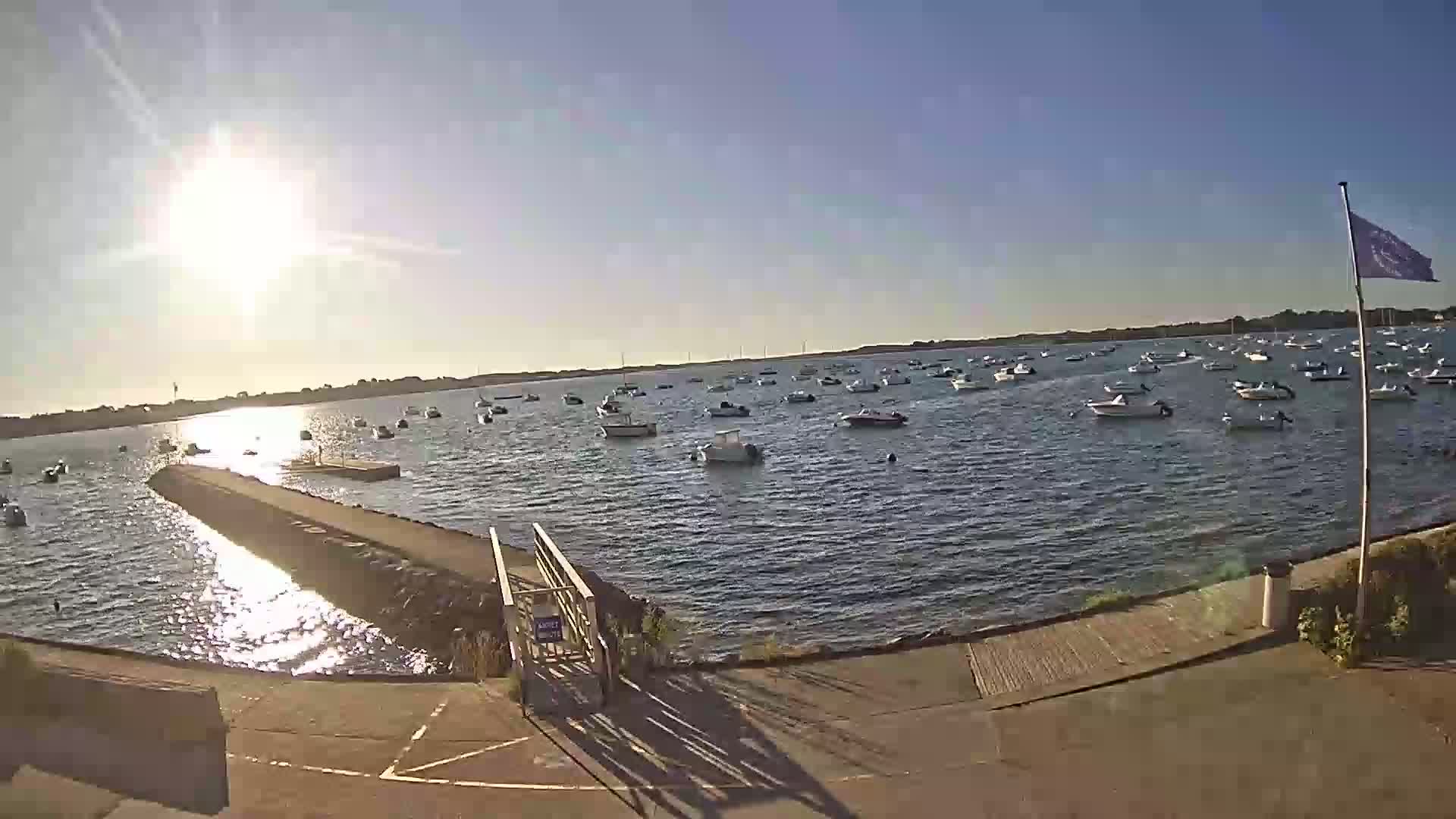 Mesquer, Merquel Coast Live Cam - Saint-Nazaire, Loire-Atlantique, Pays de la Loire, France