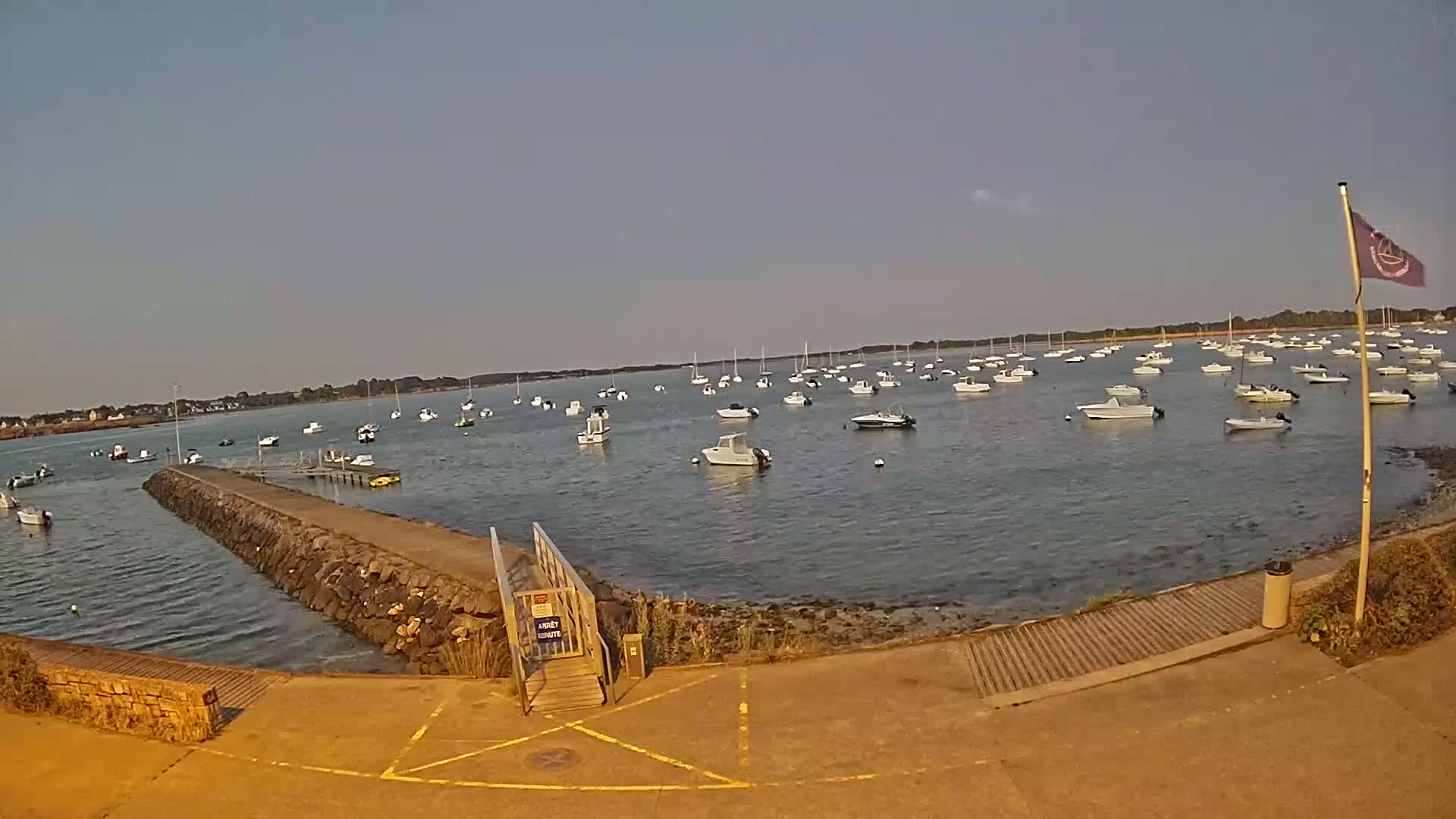 Mesquer, Merquel Coast Live Cam - Saint-Nazaire, Loire-Atlantique, Pays de la Loire, France