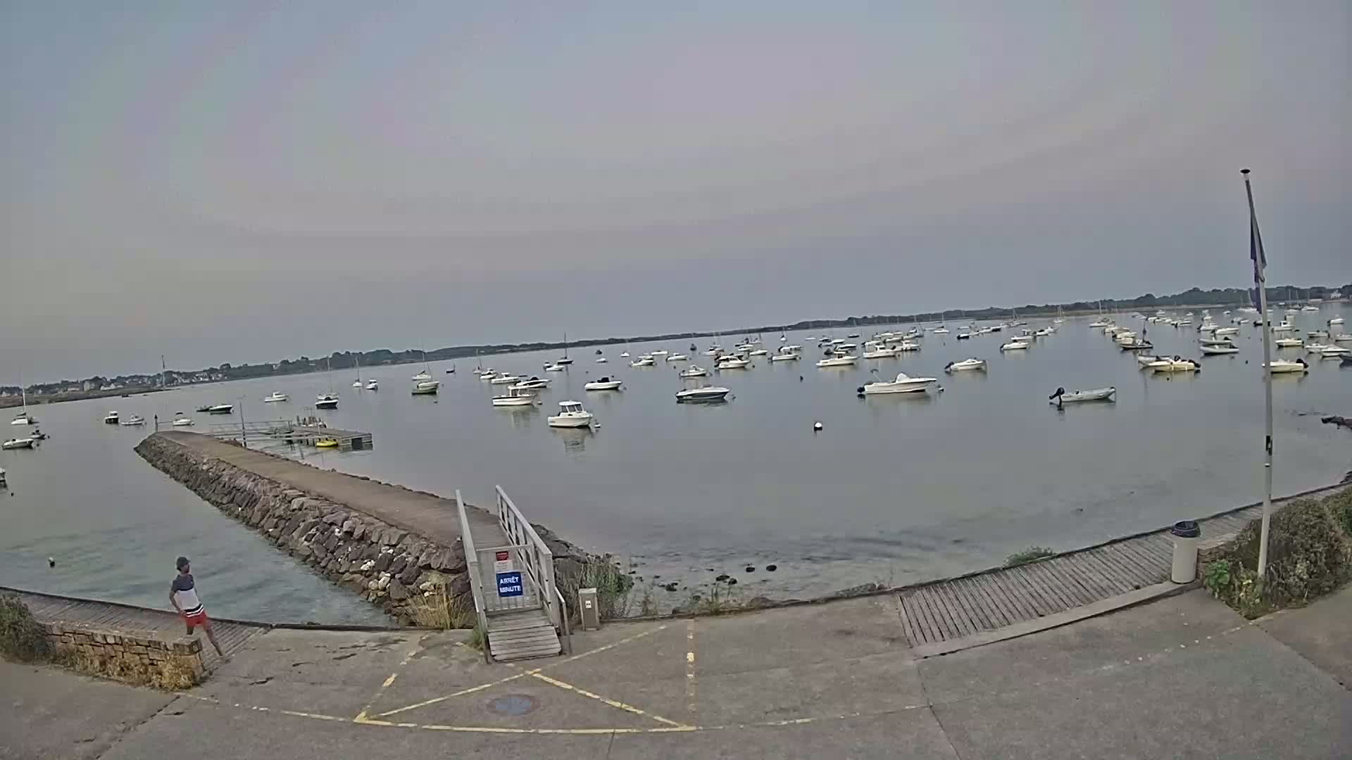 Mesquer, Merquel Coast Live Cam - Saint-Nazaire, Loire-Atlantique, Pays de la Loire, France