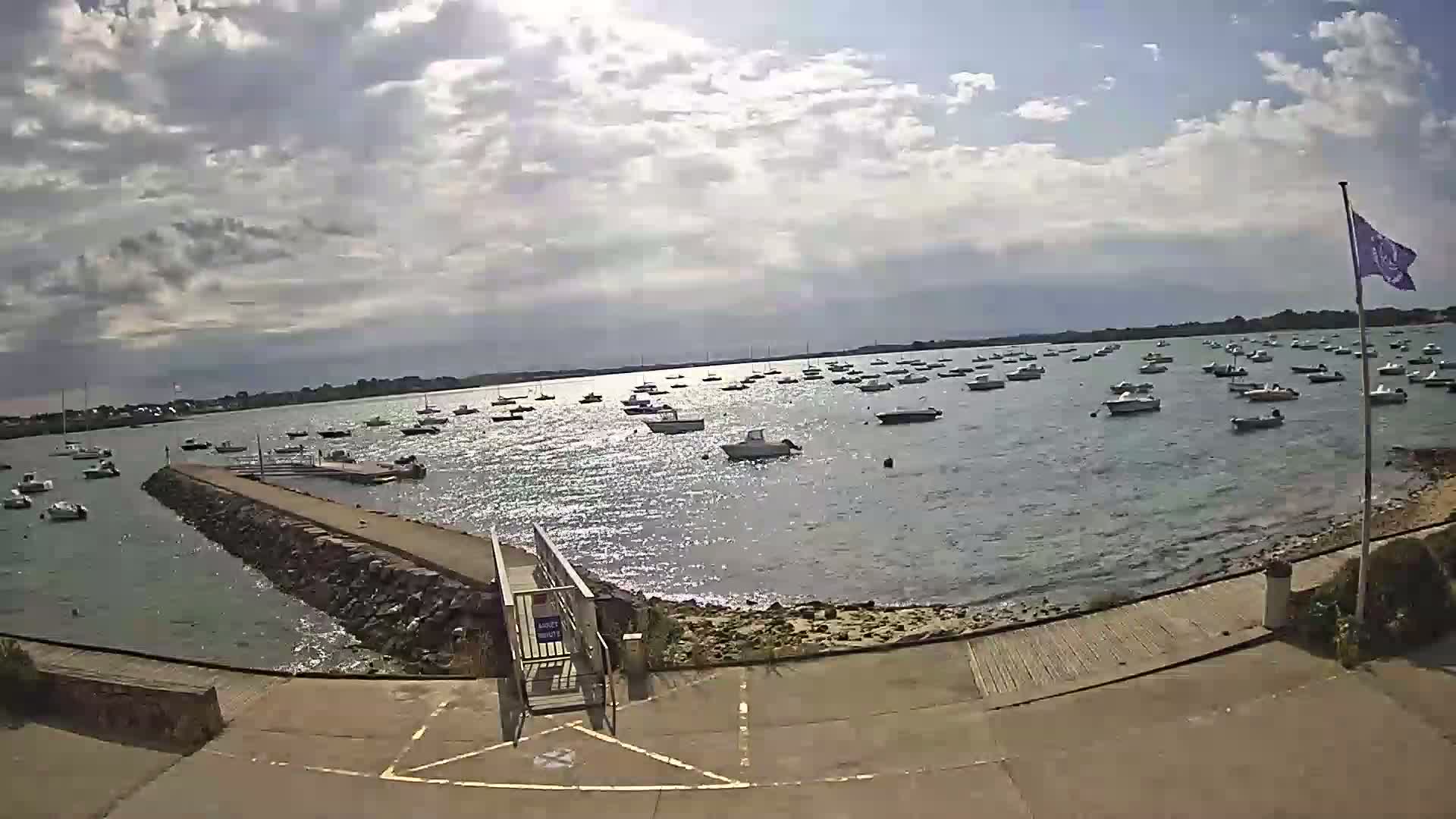 Mesquer, Merquel Coast Live Cam - Saint-Nazaire, Loire-Atlantique, Pays de la Loire, France