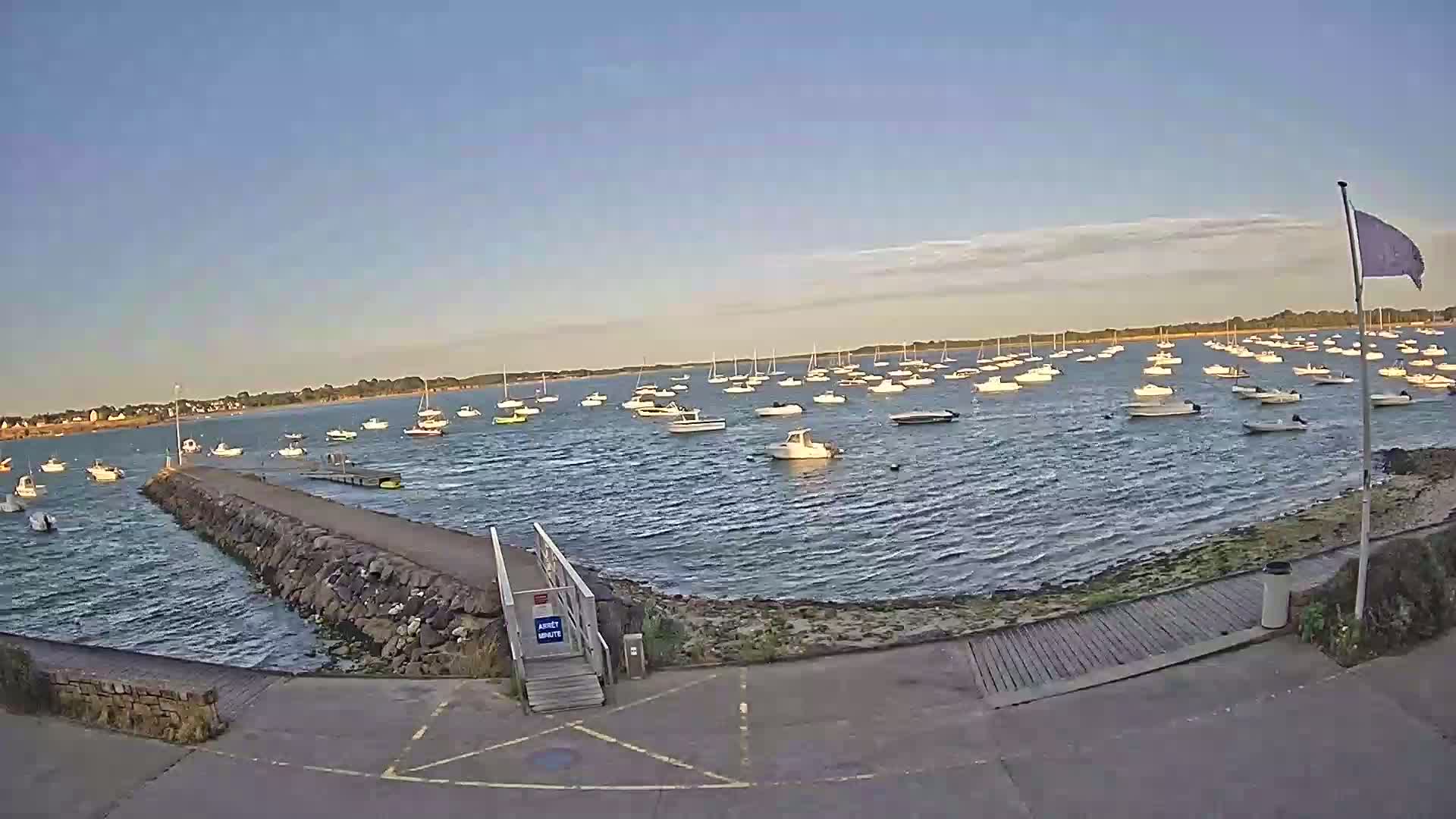 Mesquer, Merquel Coast Live Cam - Saint-Nazaire, Loire-Atlantique, Pays de la Loire, France