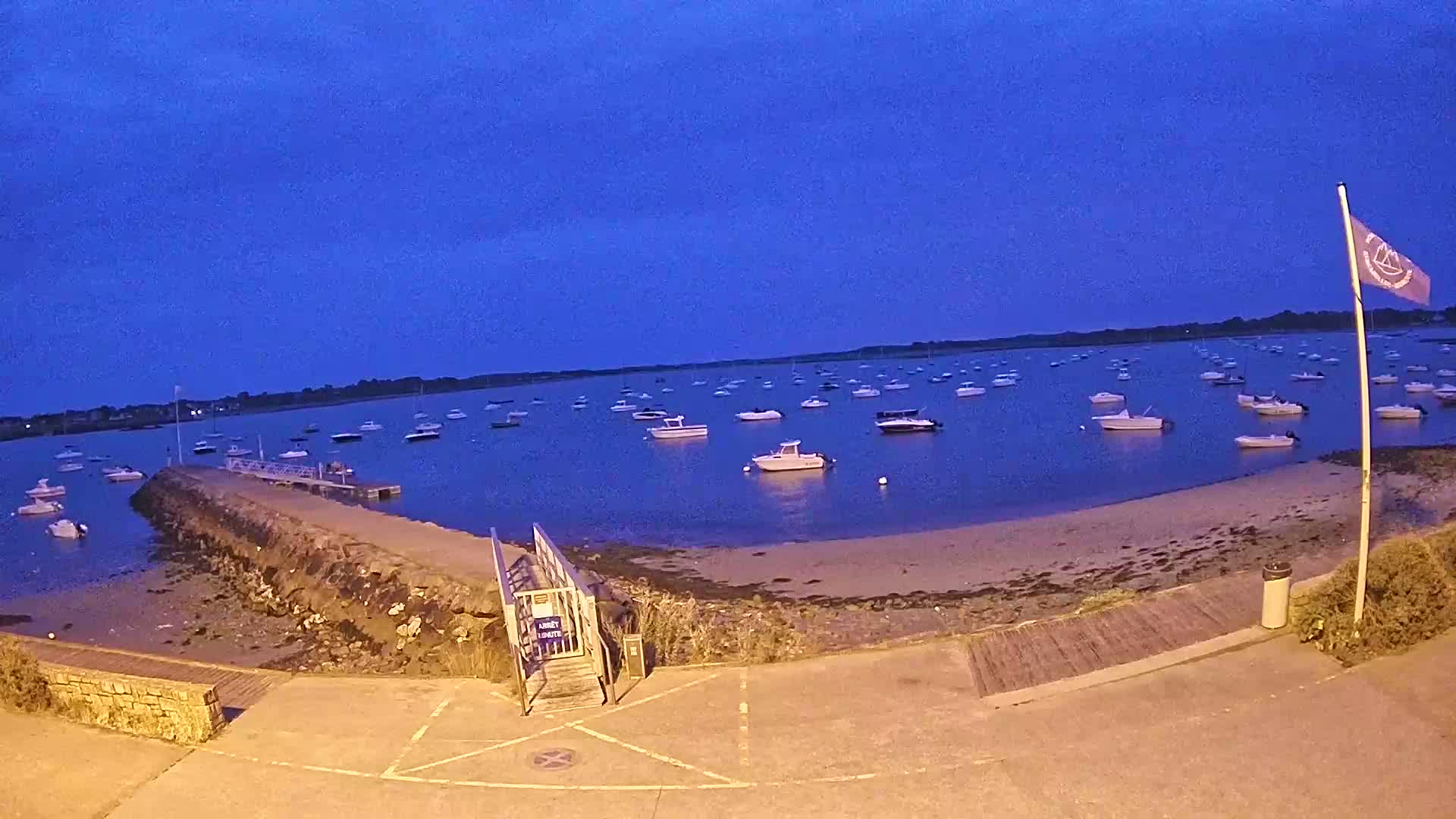 Mesquer, Merquel Coast Live Cam - Saint-Nazaire, Loire-Atlantique, Pays de la Loire, France