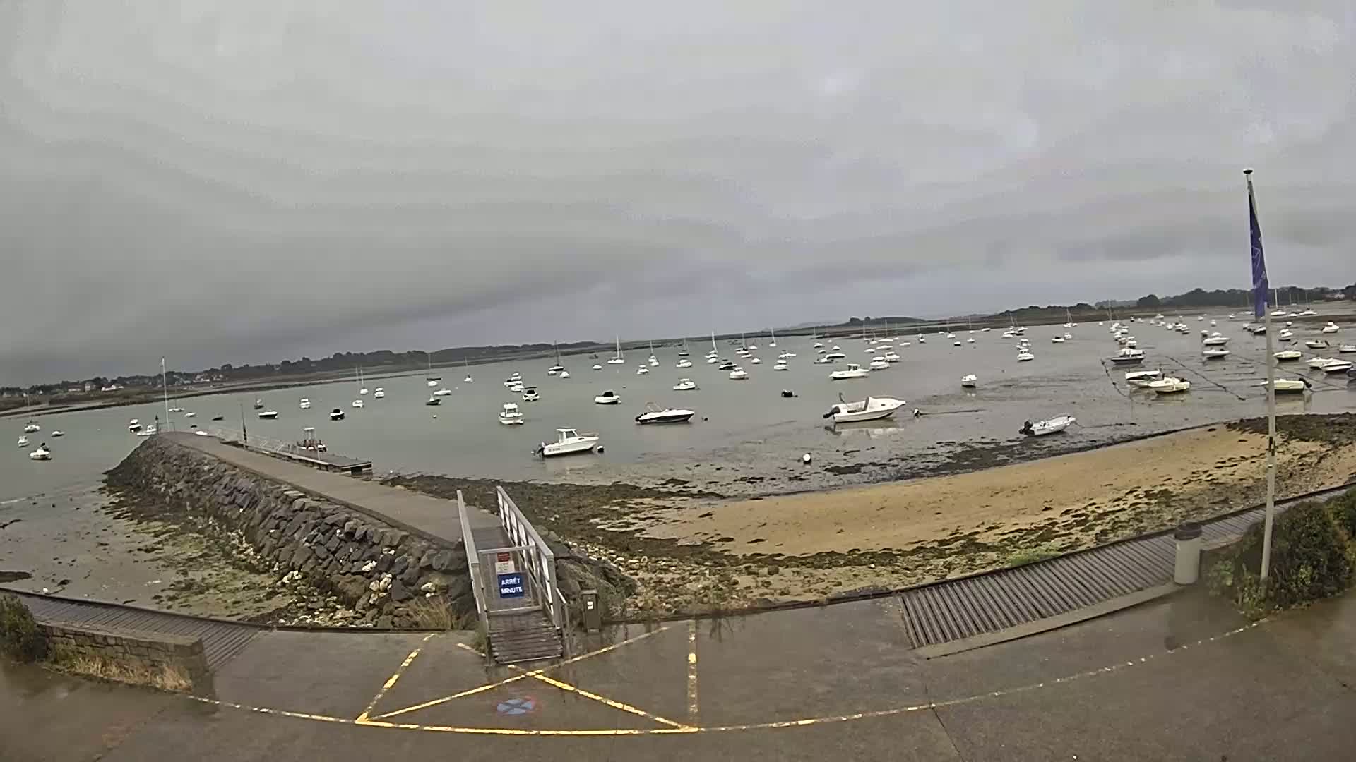 Mesquer, Merquel Coast Live Cam - Saint-Nazaire, Loire-Atlantique, Pays de la Loire, France