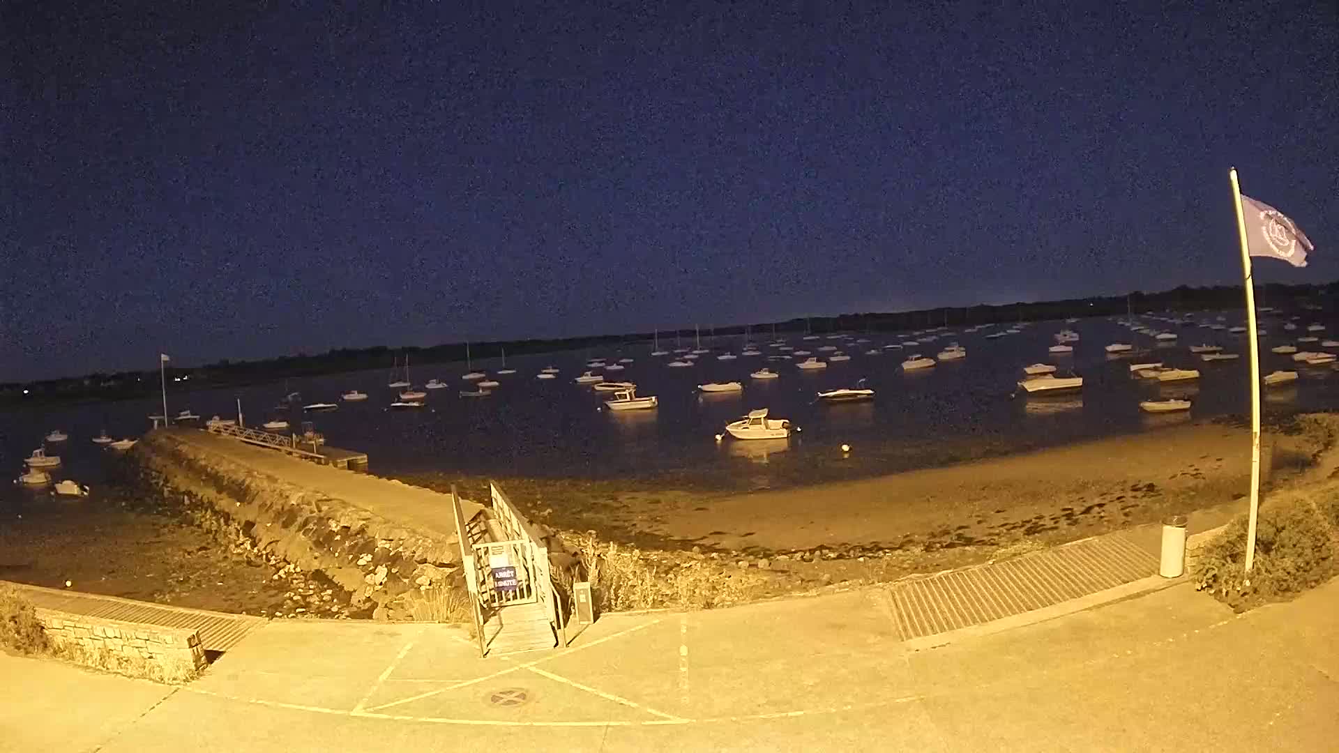 Mesquer, Merquel Coast Live Cam - Saint-Nazaire, Loire-Atlantique, Pays de la Loire, France