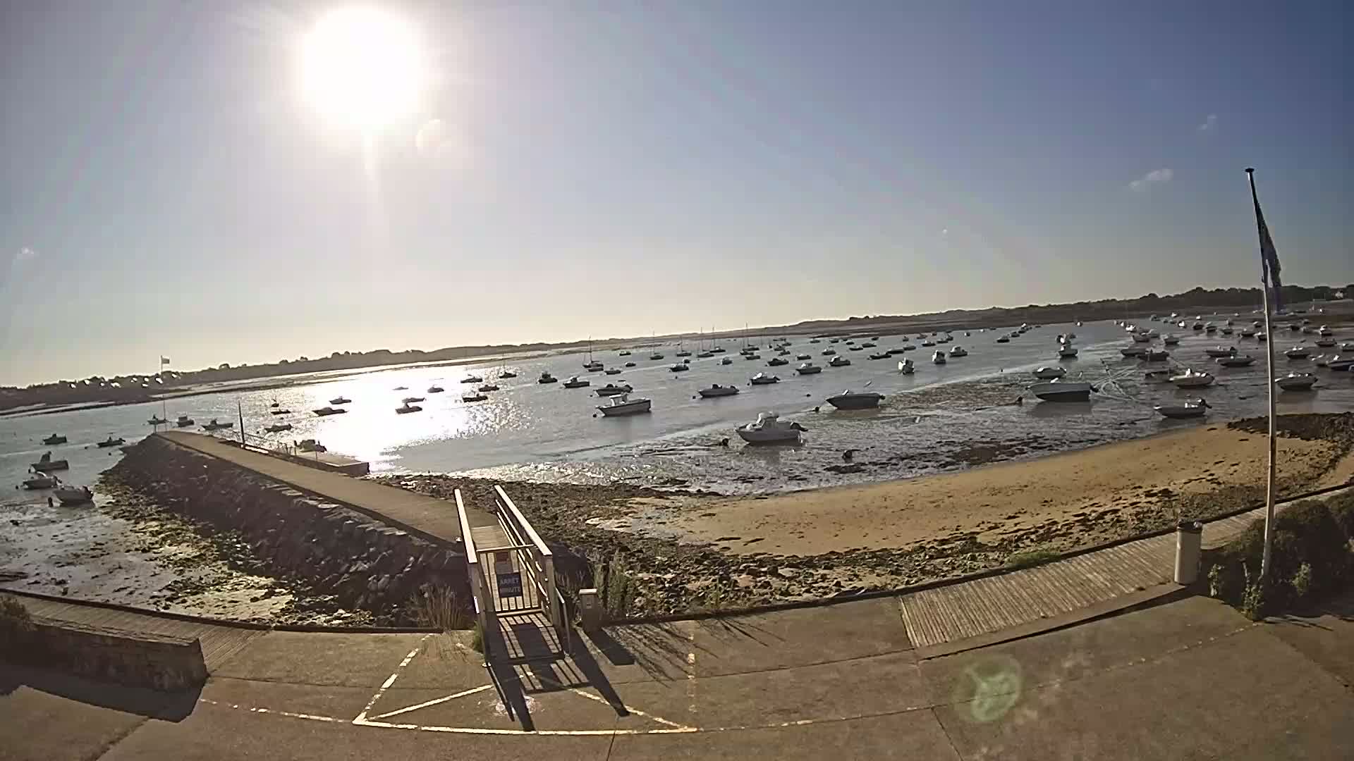Mesquer, Merquel Coast Live Cam - Saint-Nazaire, Loire-Atlantique, Pays de la Loire, France