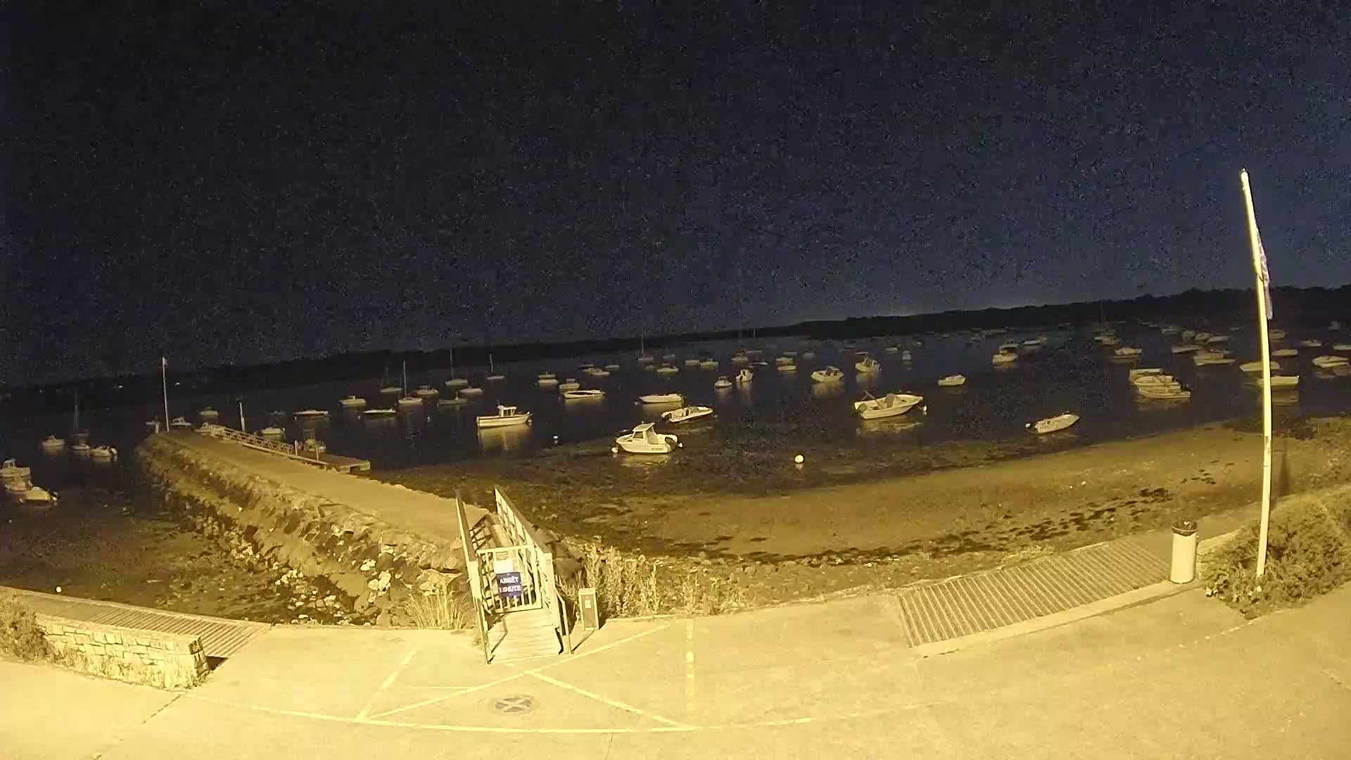 Mesquer, Merquel Coast Live Cam - Saint-Nazaire, Loire-Atlantique, Pays de la Loire, France