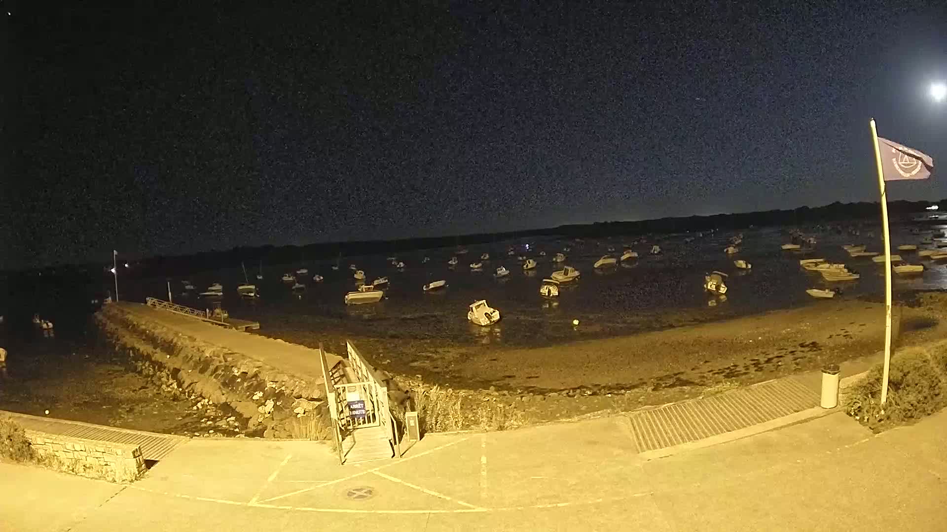 Mesquer, Merquel Coast Live Cam - Saint-Nazaire, Loire-Atlantique, Pays de la Loire, France