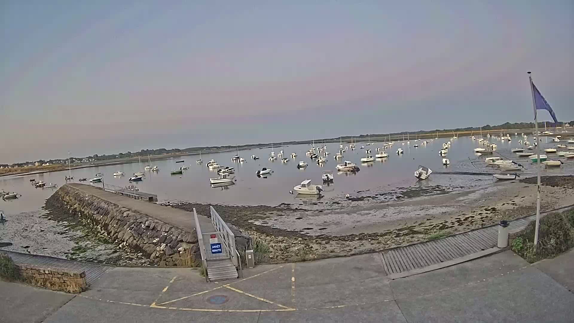Mesquer, Merquel Coast Live Cam - Saint-Nazaire, Loire-Atlantique, Pays de la Loire, France
