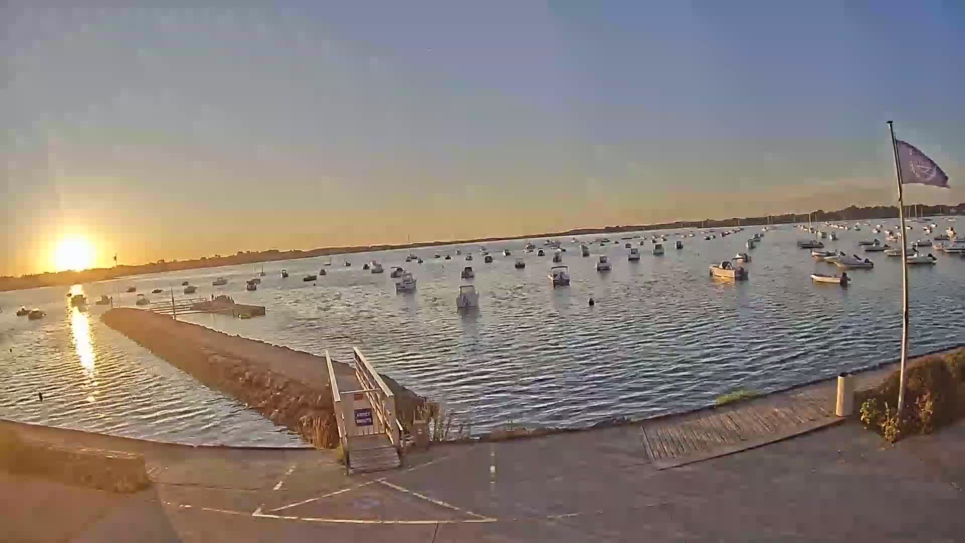 Mesquer, Merquel Coast Live Cam - Saint-Nazaire, Loire-Atlantique, Pays de la Loire, France