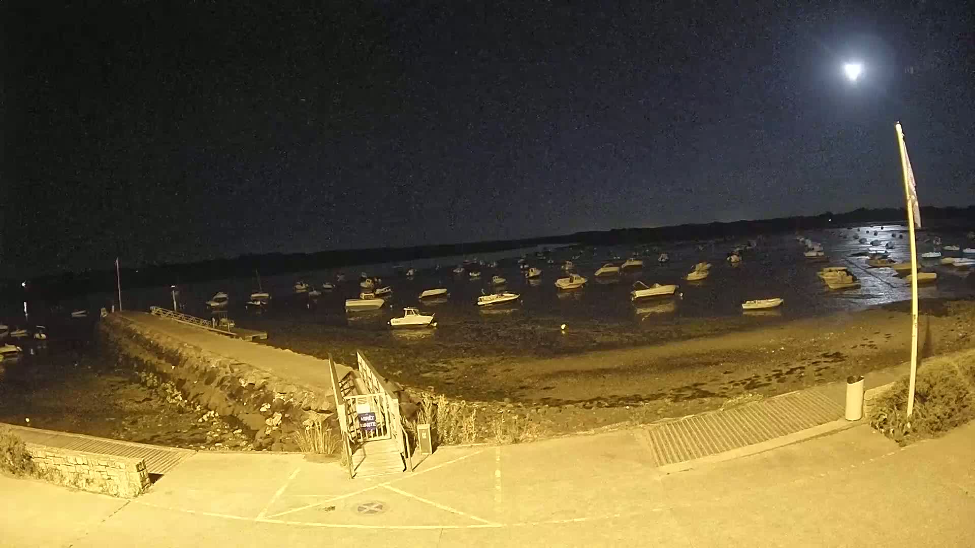 Mesquer, Merquel Coast Live Cam - Saint-Nazaire, Loire-Atlantique, Pays de la Loire, France