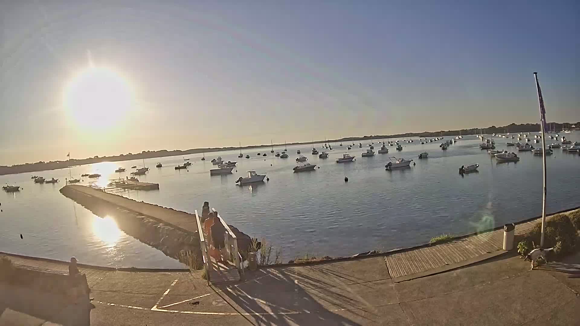 Mesquer, Merquel Coast Live Cam - Saint-Nazaire, Loire-Atlantique, Pays de la Loire, France