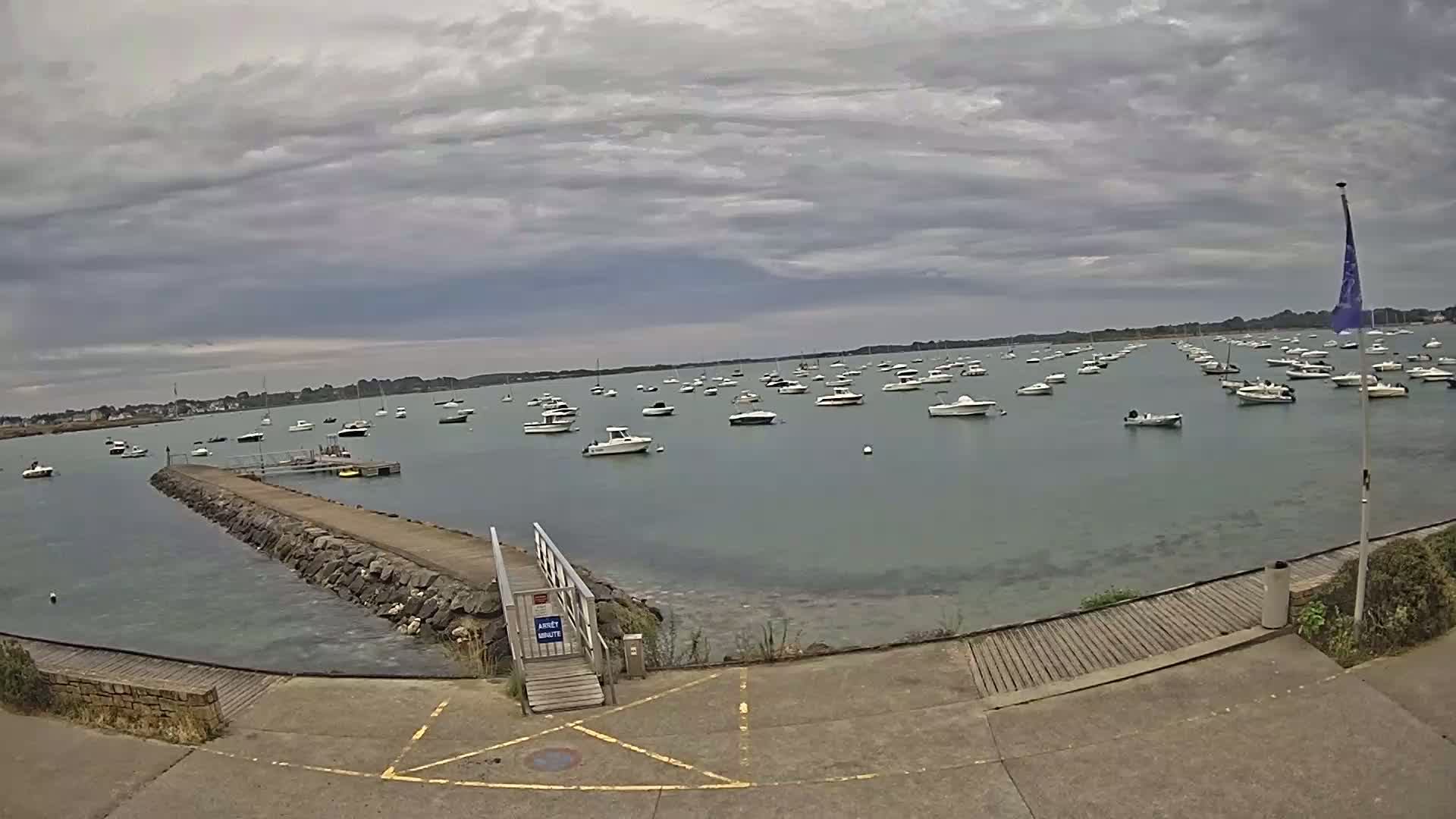 Mesquer, Merquel Coast Live Cam - Saint-Nazaire, Loire-Atlantique, Pays de la Loire, France