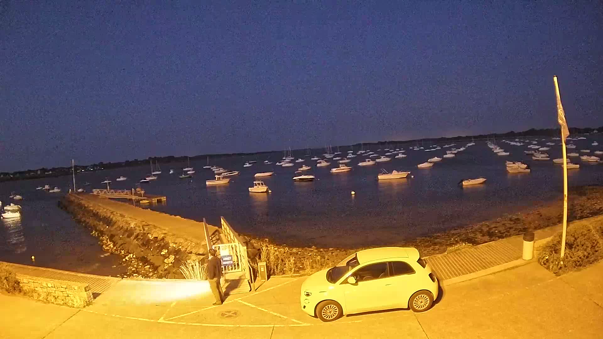 Mesquer, Merquel Coast Live Cam - Saint-Nazaire, Loire-Atlantique, Pays de la Loire, France