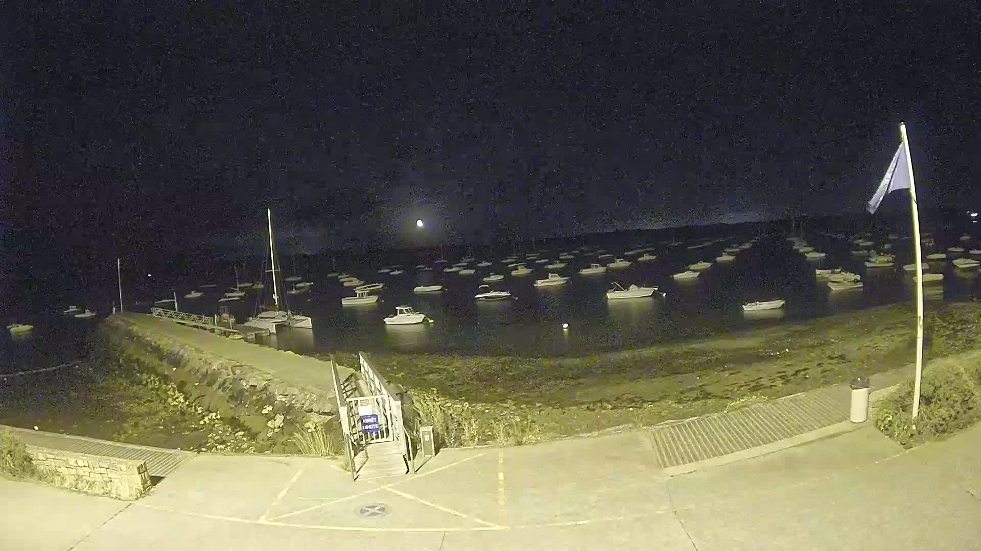 Mesquer, Merquel Coast Live Cam - Saint-Nazaire, Loire-Atlantique, Pays de la Loire, France