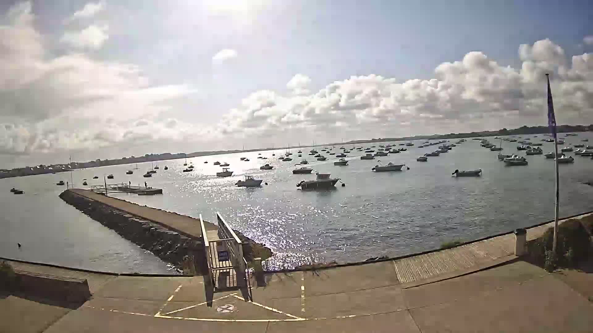 Mesquer, Merquel Coast Live Cam - Saint-Nazaire, Loire-Atlantique, Pays de la Loire, France
