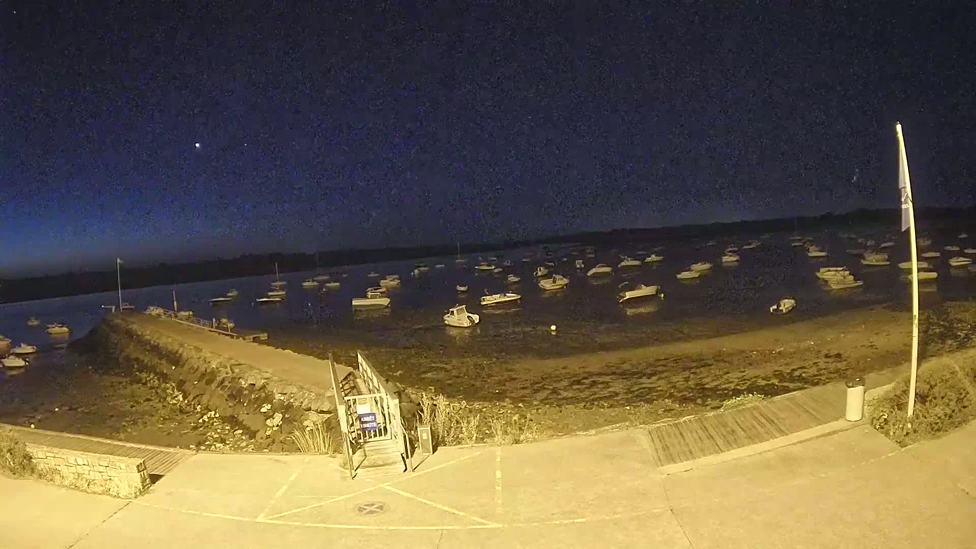 Mesquer, Merquel Coast Live Cam - Saint-Nazaire, Loire-Atlantique, Pays de la Loire, France