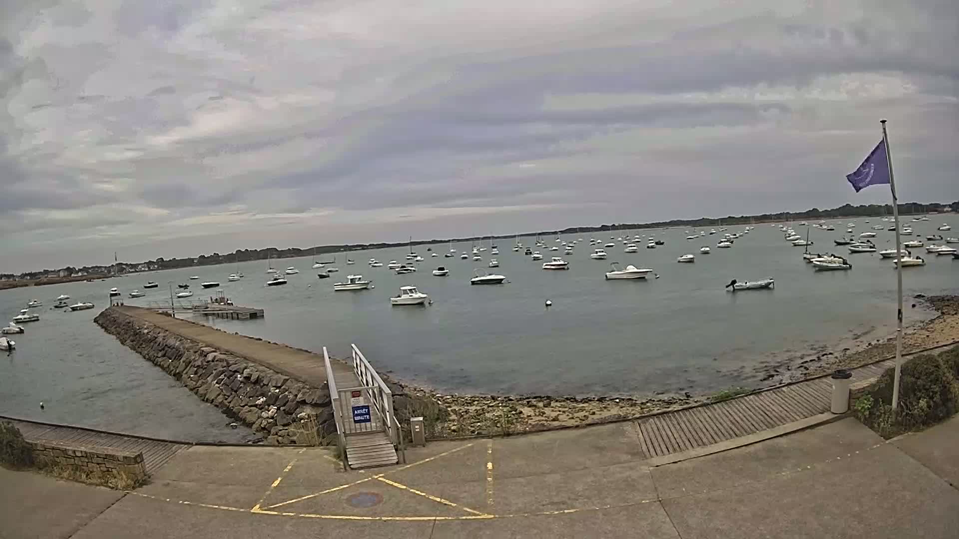 Mesquer, Merquel Coast Live Cam - Saint-Nazaire, Loire-Atlantique, Pays de la Loire, France