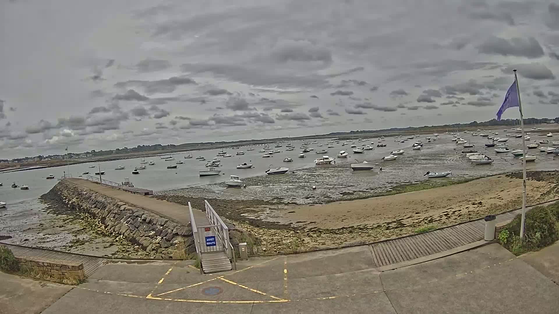 Mesquer, Merquel Coast Live Cam - Saint-Nazaire, Loire-Atlantique, Pays de la Loire, France