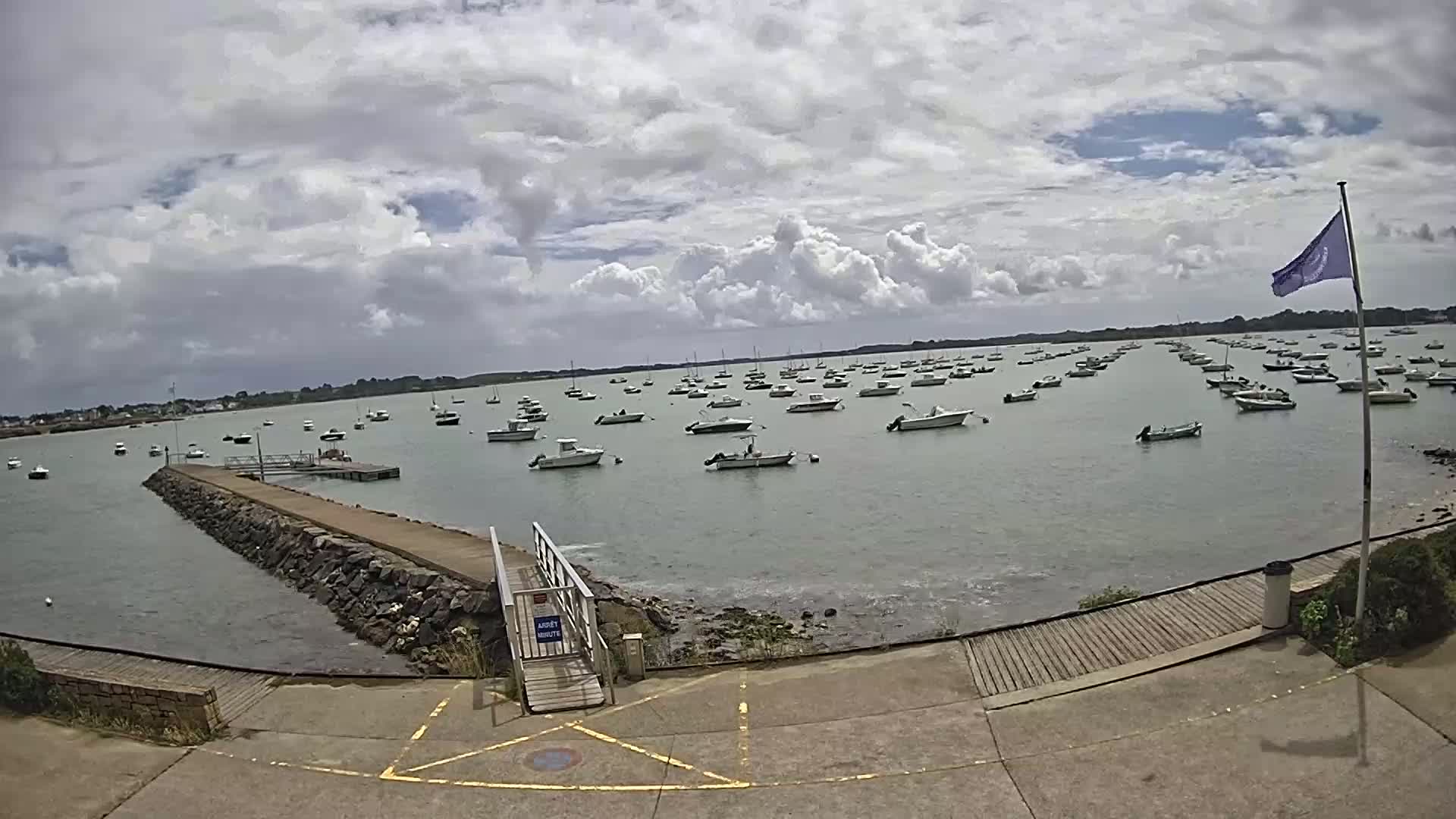 Mesquer, Merquel Coast Live Cam - Saint-Nazaire, Loire-Atlantique, Pays de la Loire, France