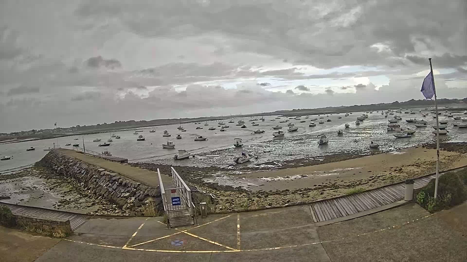 Mesquer, Merquel Coast Live Cam - Saint-Nazaire, Loire-Atlantique, Pays de la Loire, France