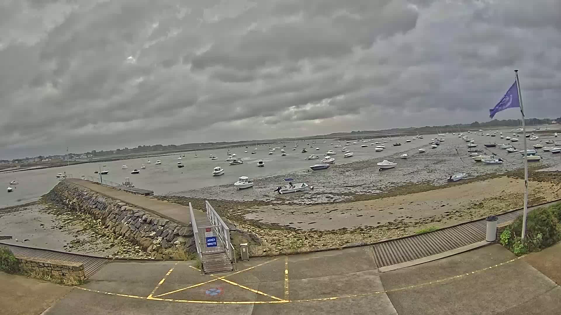 Mesquer, Merquel Coast Live Cam - Saint-Nazaire, Loire-Atlantique, Pays de la Loire, France