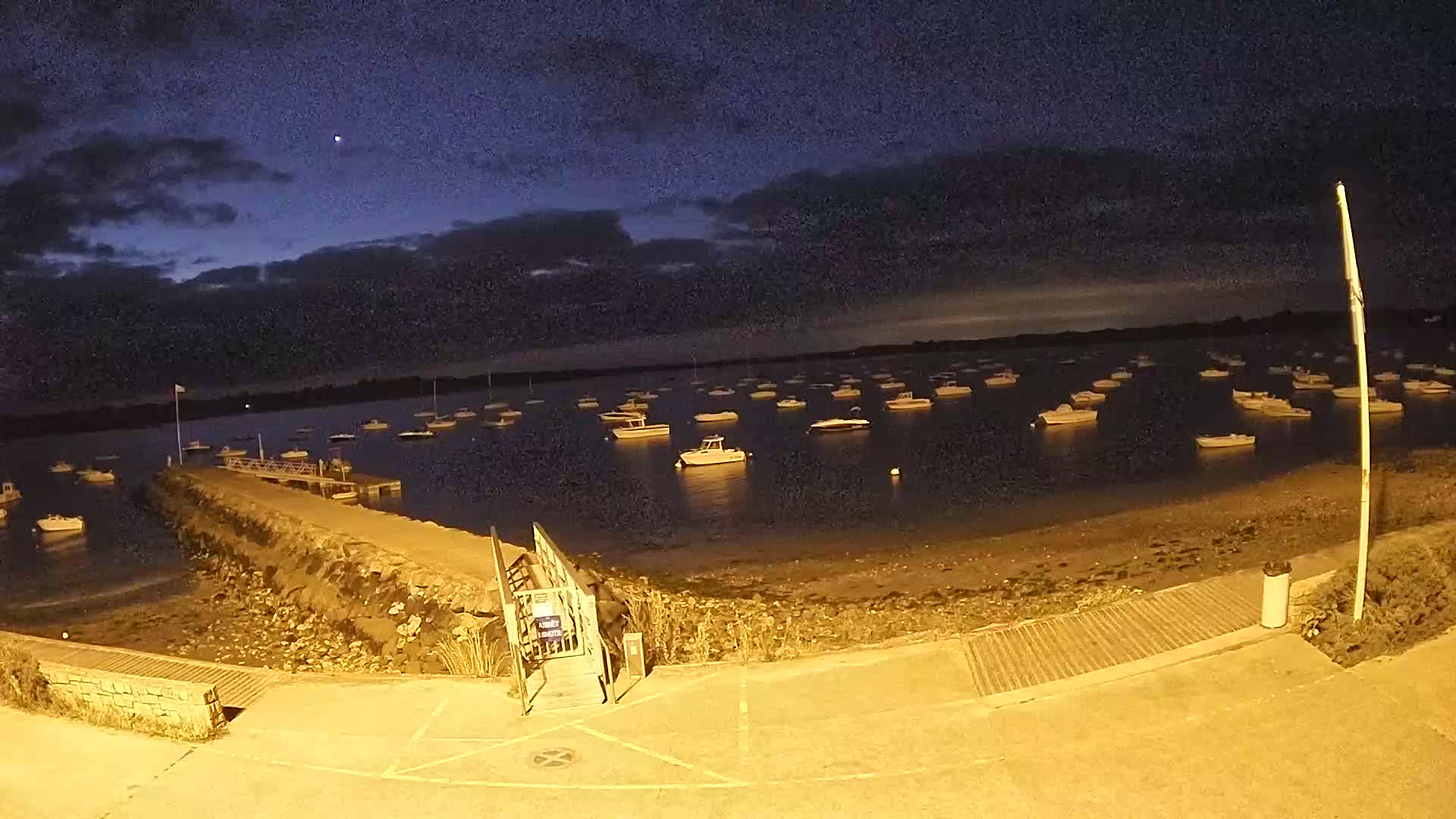 Mesquer, Merquel Coast Live Cam - Saint-Nazaire, Loire-Atlantique, Pays de la Loire, France