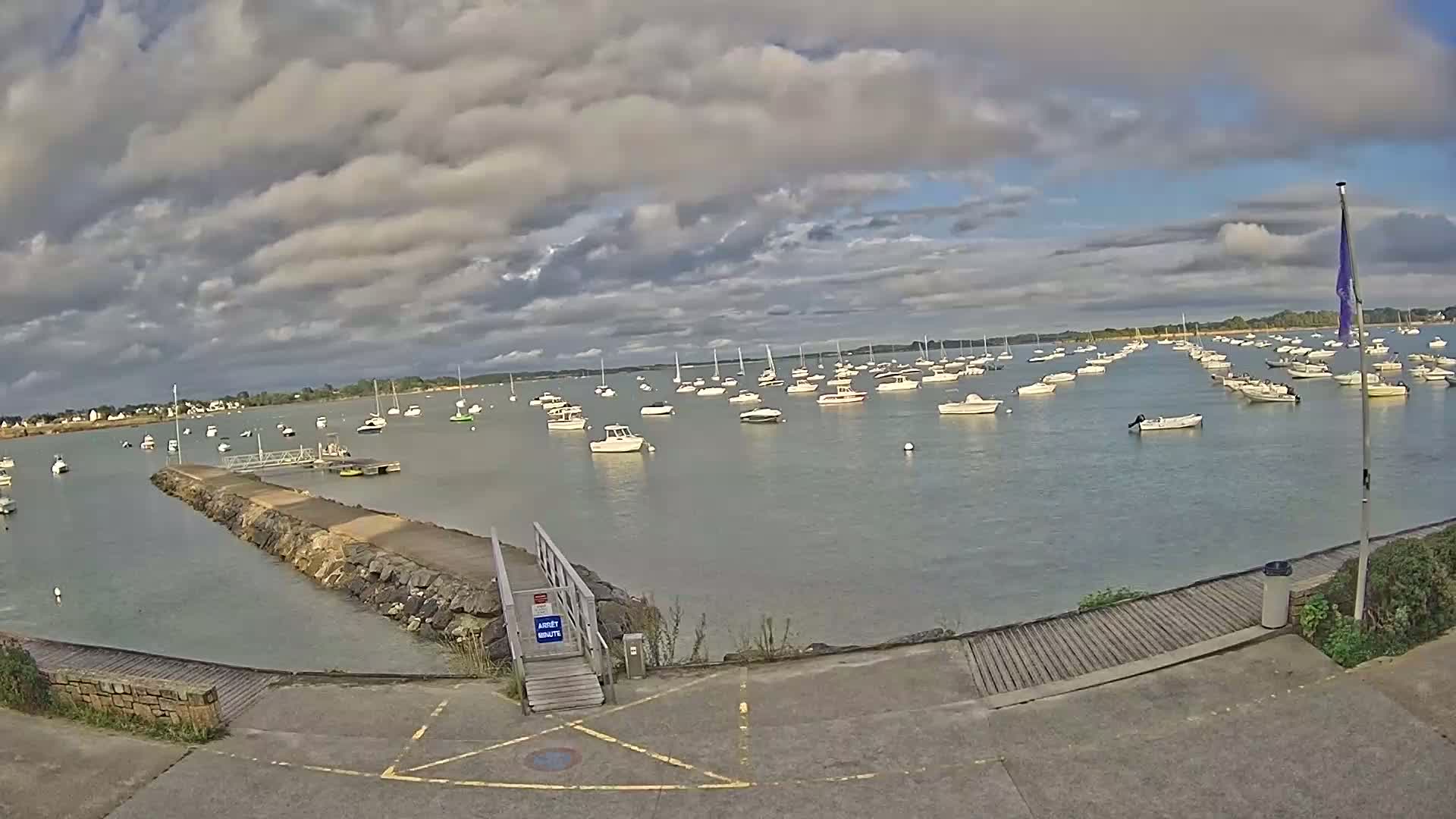 Mesquer, Merquel Coast Live Cam - Saint-Nazaire, Loire-Atlantique, Pays de la Loire, France