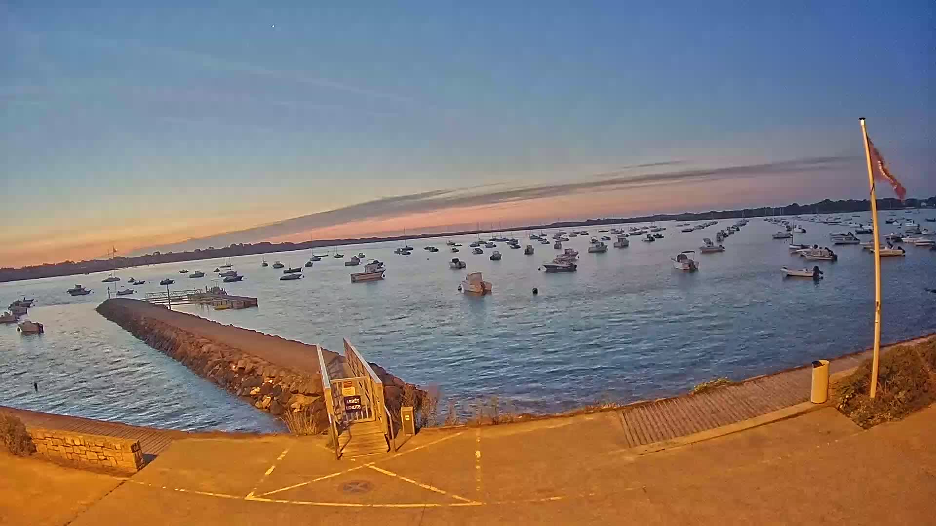 Mesquer, Merquel Coast Live Cam - Saint-Nazaire, Loire-Atlantique, Pays de la Loire, France