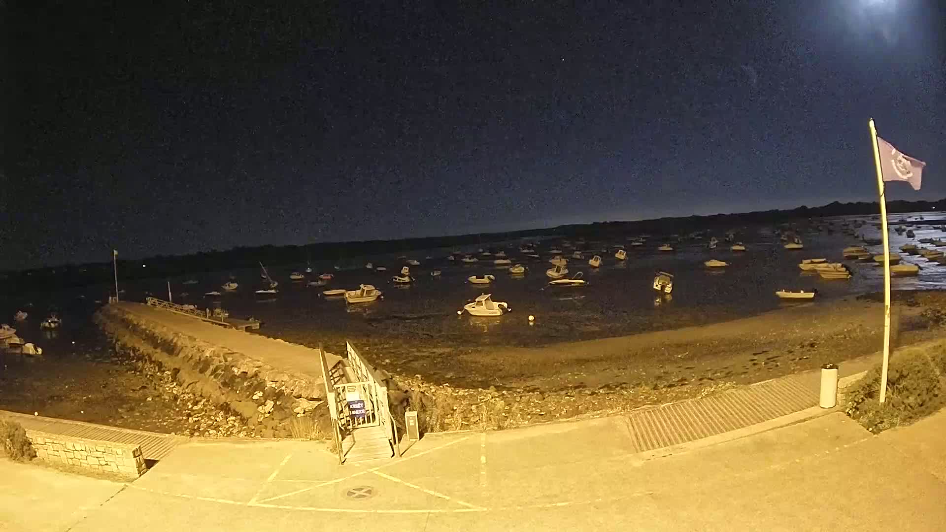 Mesquer, Merquel Coast Live Cam - Saint-Nazaire, Loire-Atlantique, Pays de la Loire, France