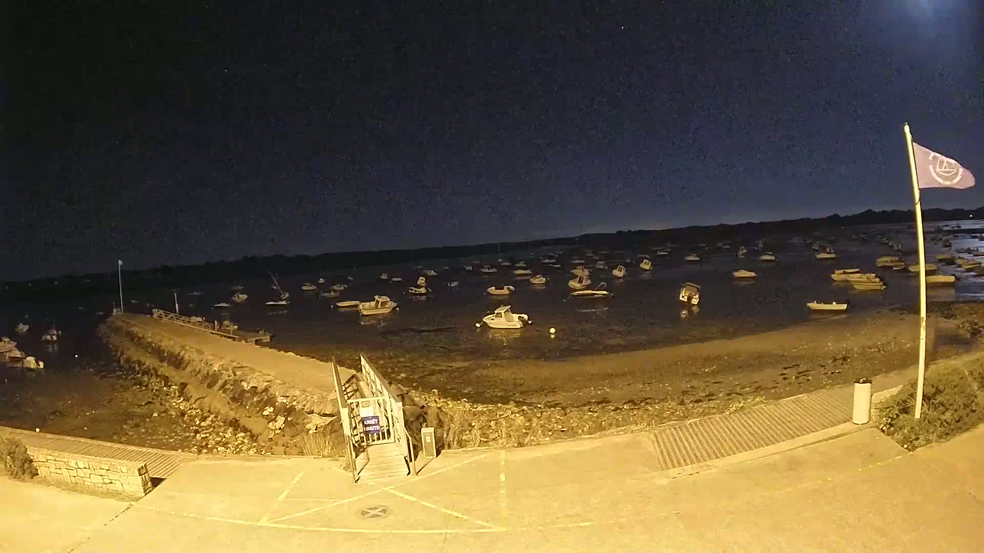 Mesquer, Merquel Coast Live Cam - Saint-Nazaire, Loire-Atlantique, Pays de la Loire, France