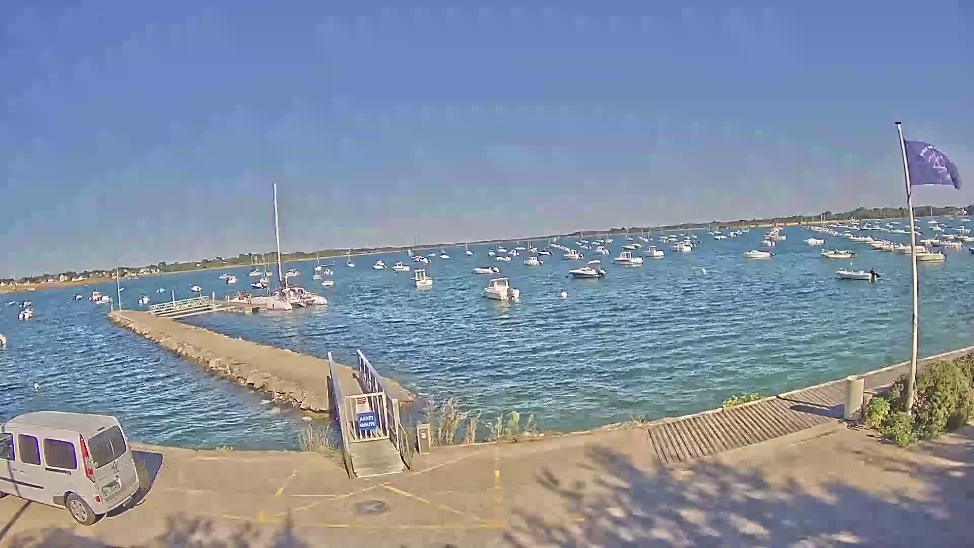 Mesquer, Merquel Coast Live Cam - Saint-Nazaire, Loire-Atlantique, Pays de la Loire, France