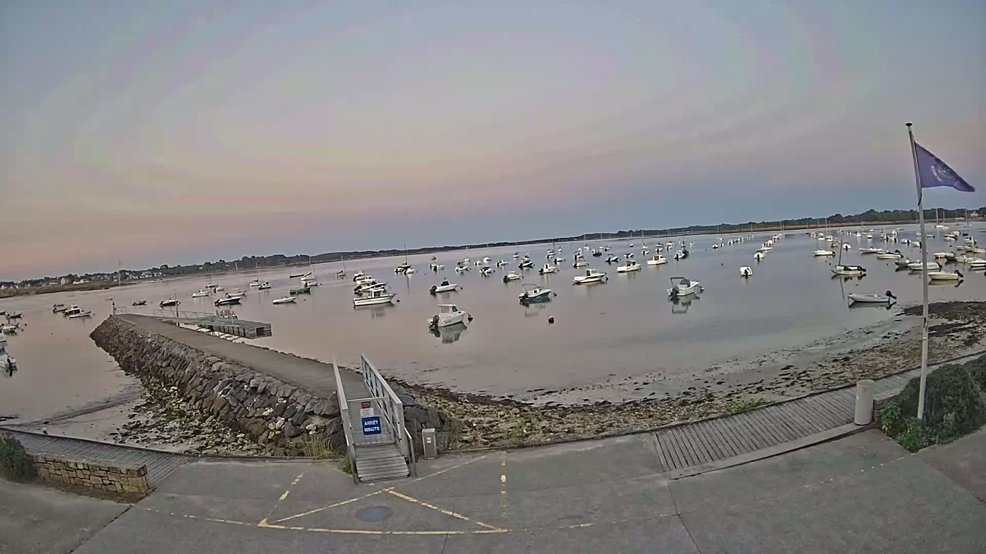 Mesquer, Merquel Coast Live Cam - Saint-Nazaire, Loire-Atlantique, Pays de la Loire, France