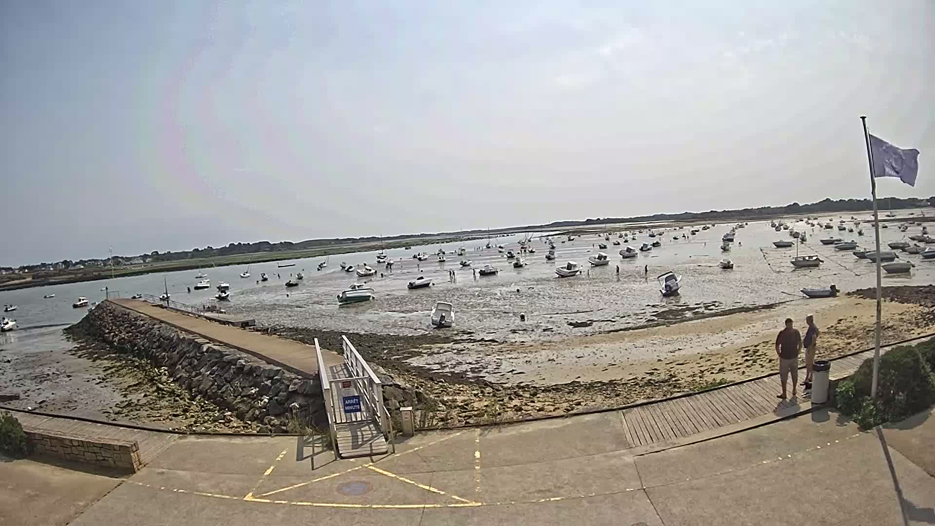 Mesquer, Merquel Coast Live Cam - Saint-Nazaire, Loire-Atlantique, Pays de la Loire, France