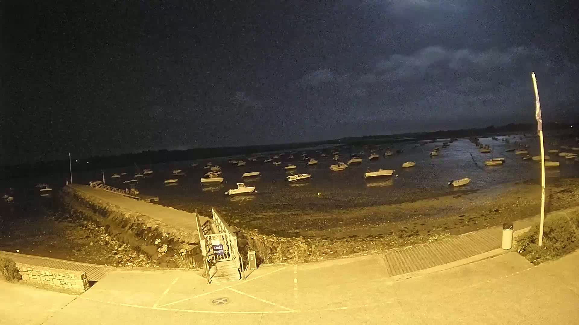 Mesquer, Merquel Coast Live Cam - Saint-Nazaire, Loire-Atlantique, Pays de la Loire, France