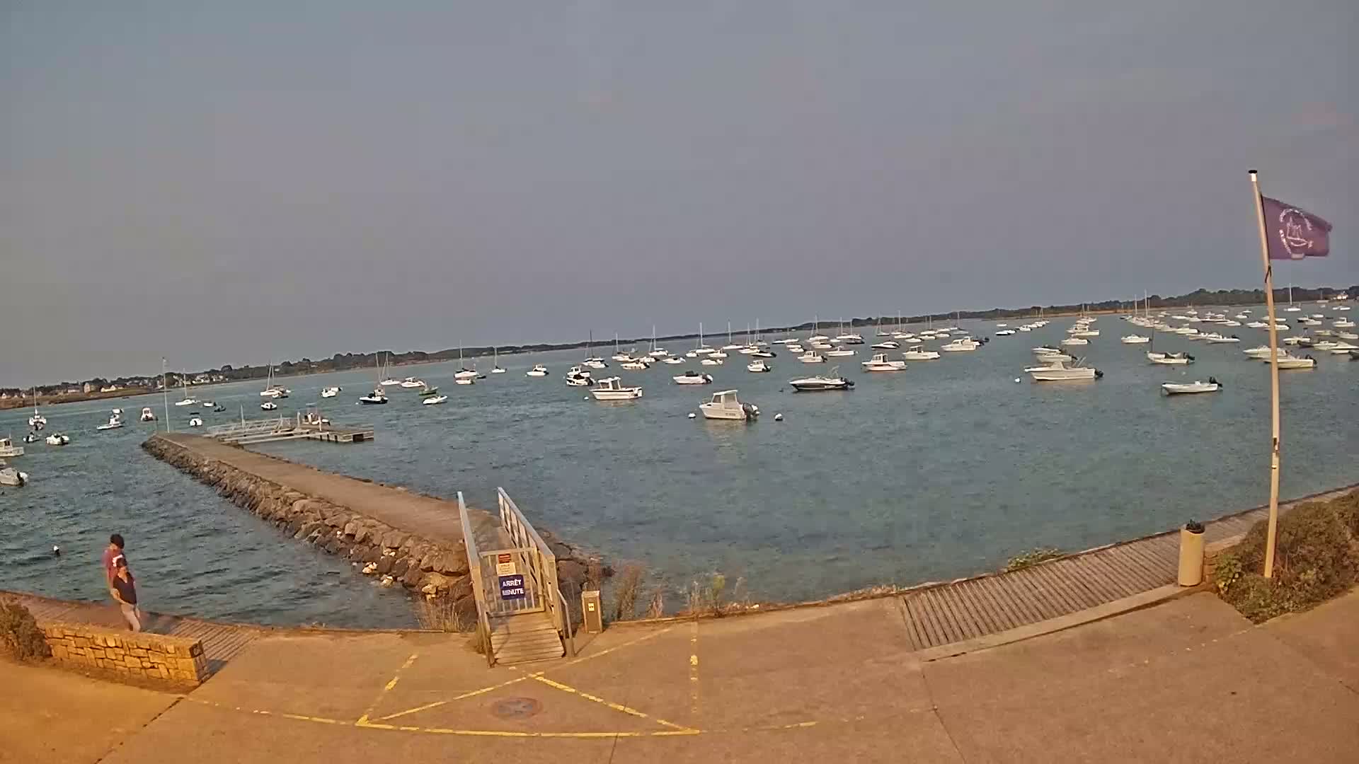 Mesquer, Merquel Coast Live Cam - Saint-Nazaire, Loire-Atlantique, Pays de la Loire, France