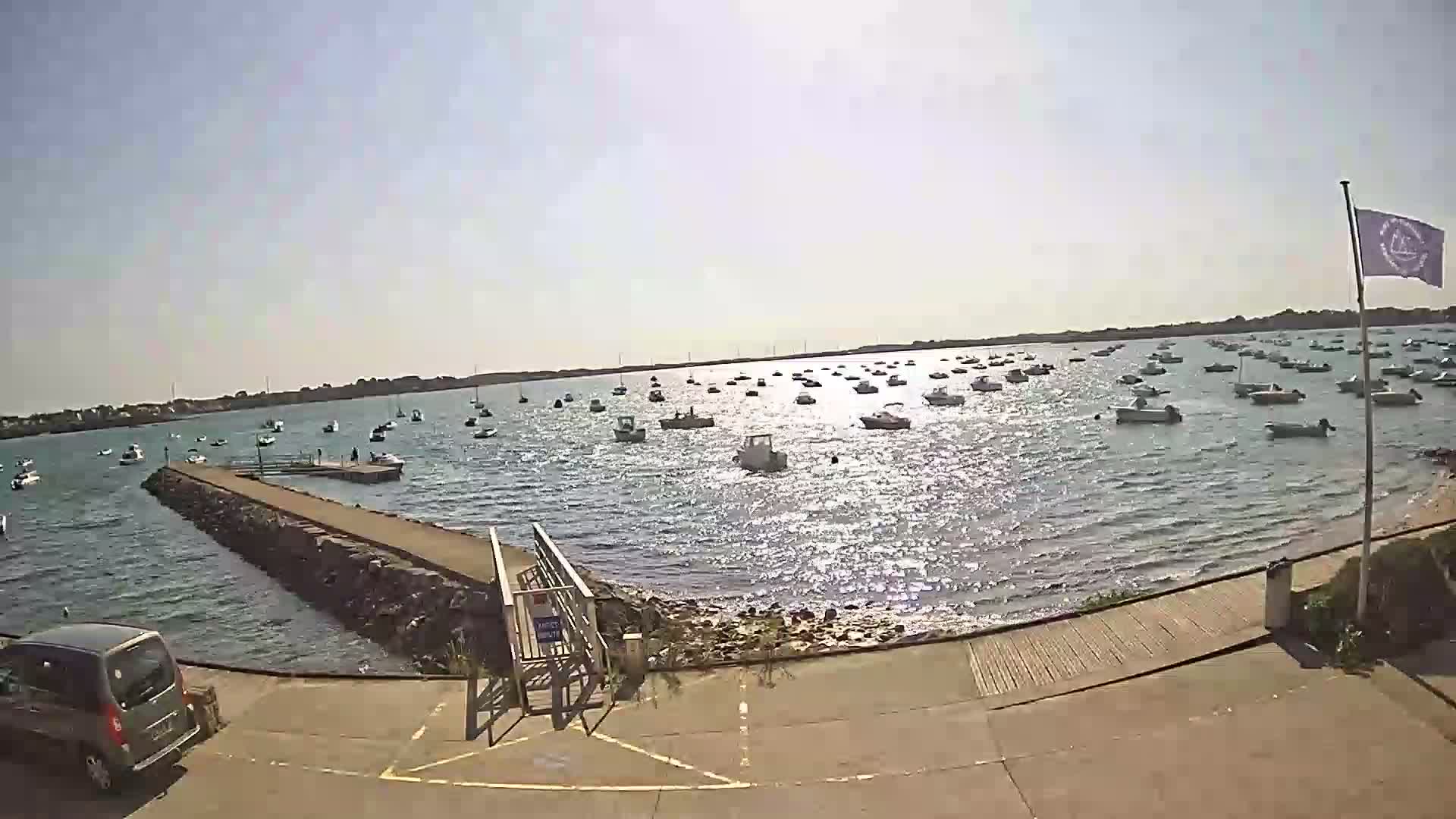 Mesquer, Merquel Coast Live Cam - Saint-Nazaire, Loire-Atlantique, Pays de la Loire, France