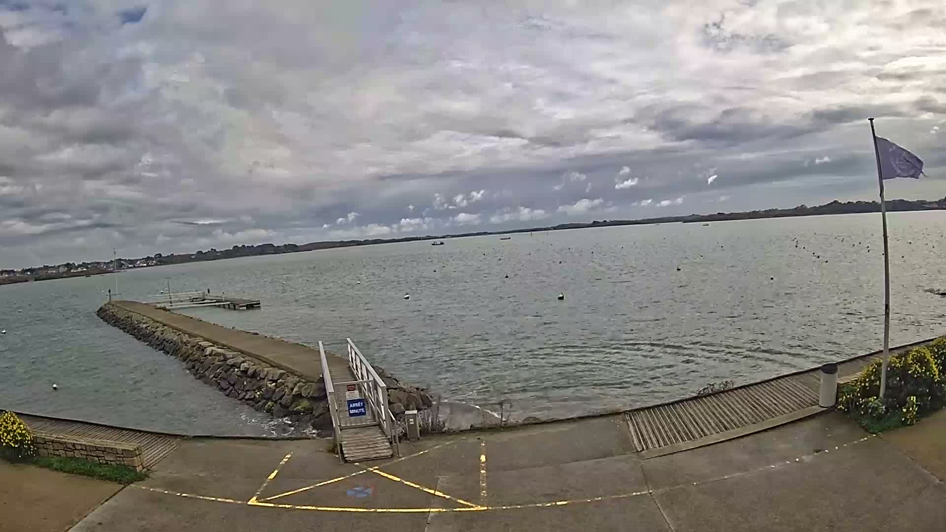 Mesquer, Merquel Coast Live Cam - Saint-Nazaire, Loire-Atlantique, Pays de la Loire, France