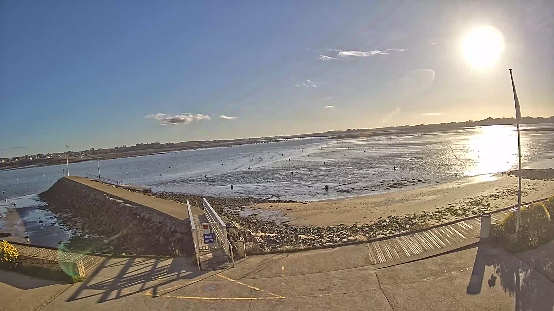 Mesquer, Merquel Coast Live Cam - Saint-Nazaire, Loire-Atlantique, Pays de la Loire, France
