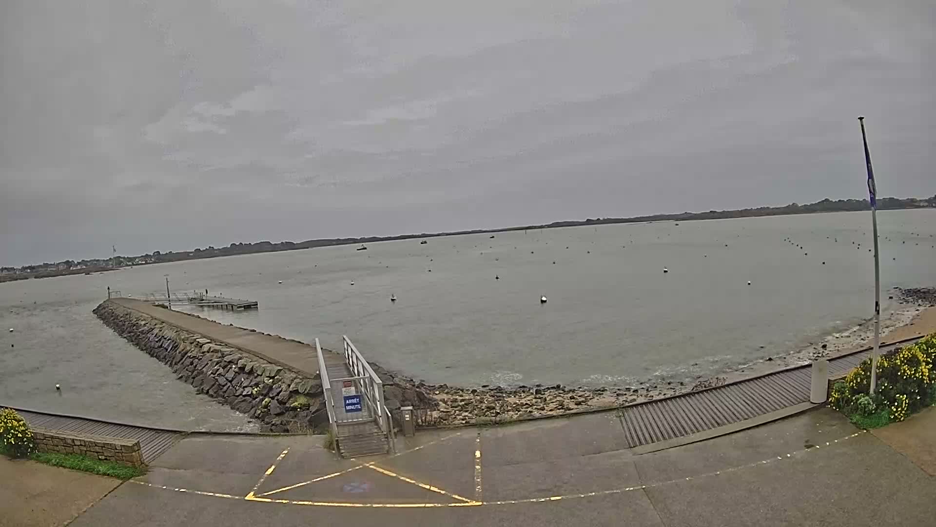 Mesquer, Merquel Coast Live Cam - Saint-Nazaire, Loire-Atlantique, Pays de la Loire, France