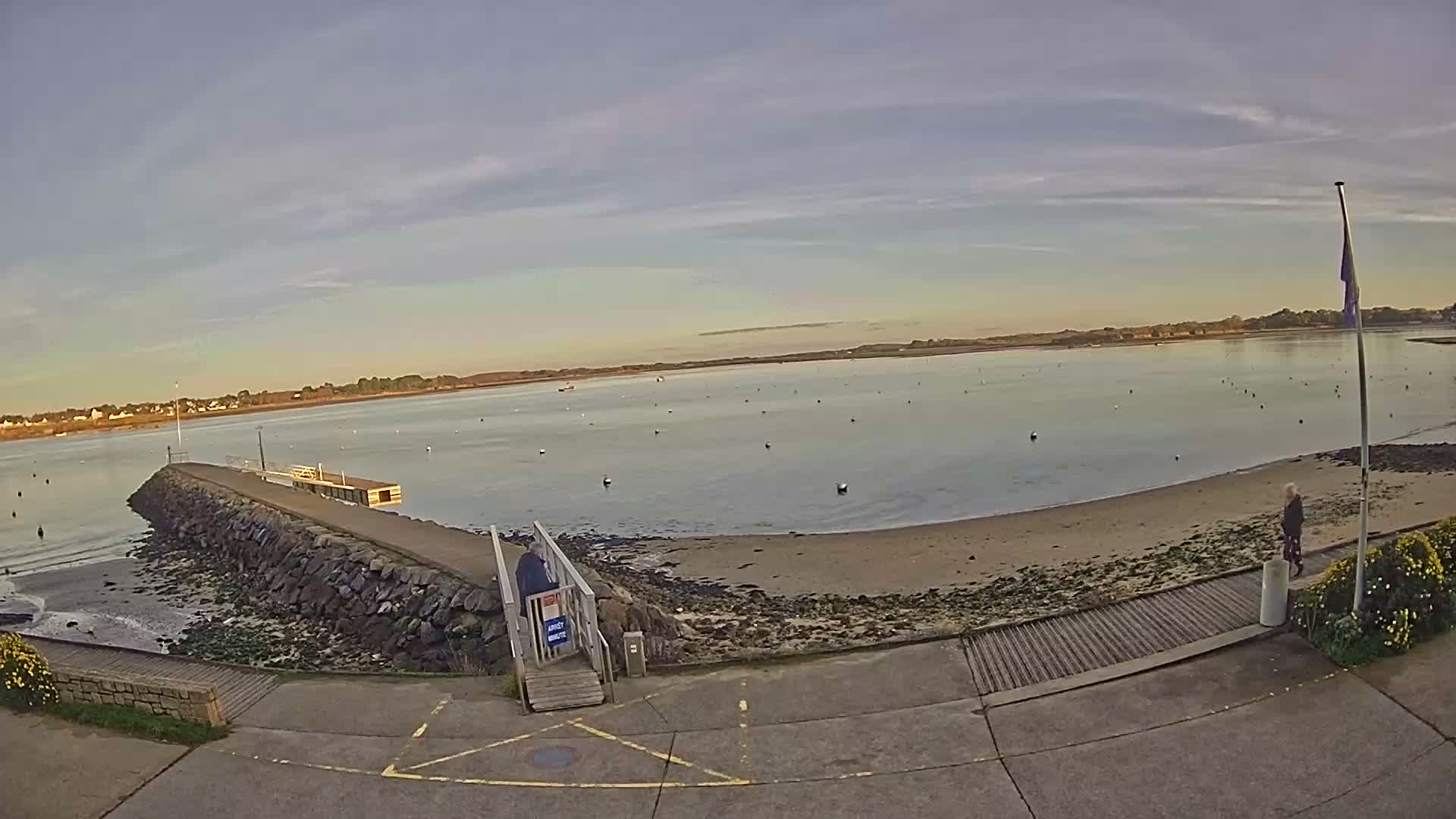 Mesquer, Merquel Coast Live Cam - Saint-Nazaire, Loire-Atlantique, Pays de la Loire, France