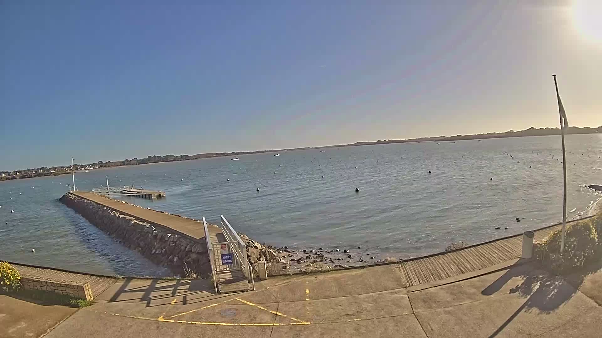 Mesquer, Merquel Coast Live Cam - Saint-Nazaire, Loire-Atlantique, Pays de la Loire, France