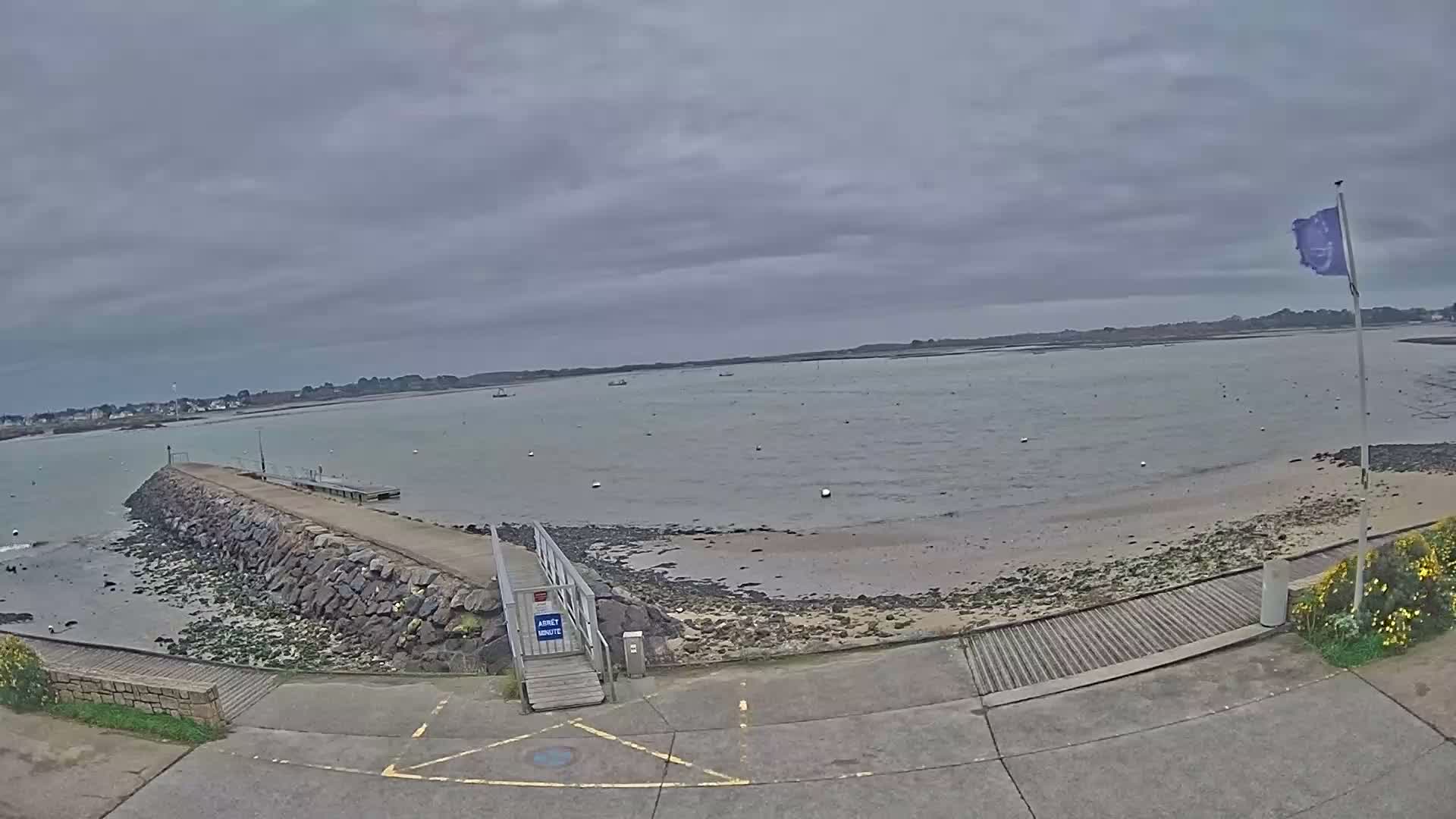 Mesquer, Merquel Coast Live Cam - Saint-Nazaire, Loire-Atlantique, Pays de la Loire, France