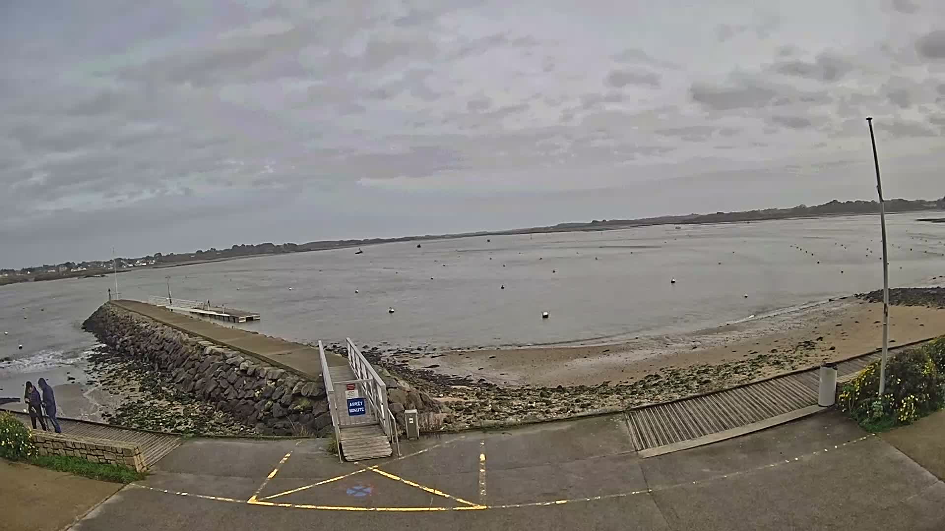 Mesquer, Merquel Coast Live Cam - Saint-Nazaire, Loire-Atlantique, Pays de la Loire, France